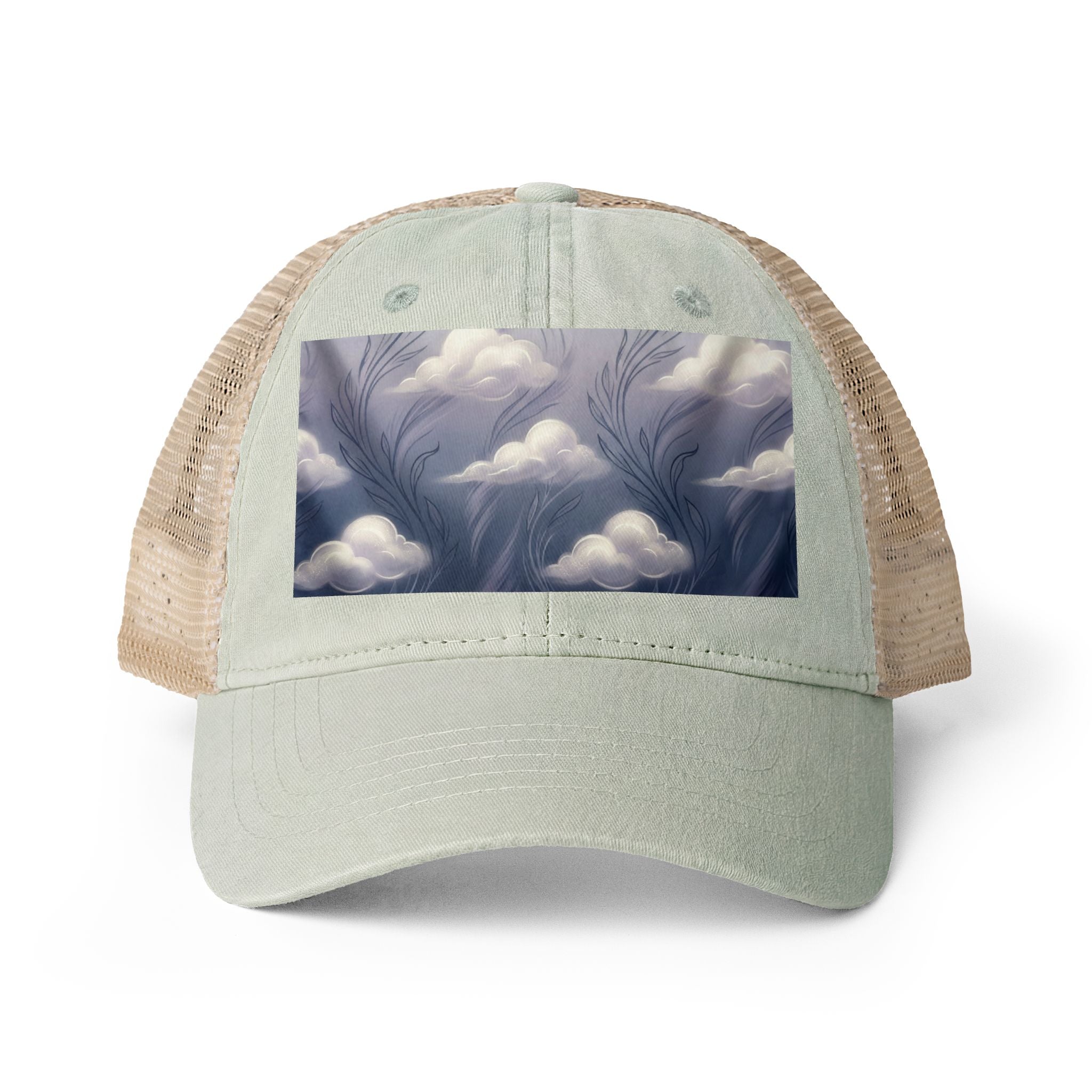 Women's Washed Mesh-Back Cap