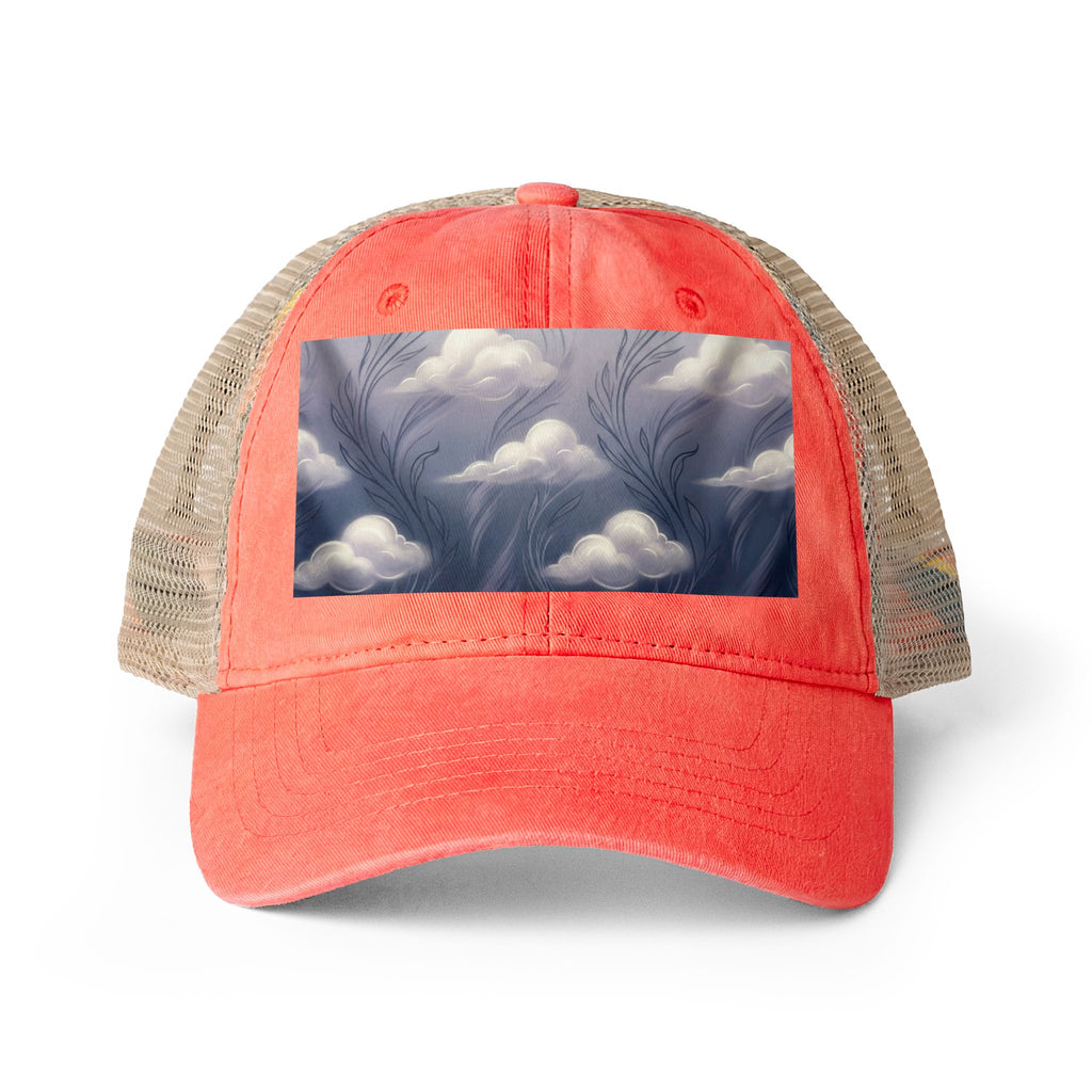 Women's Washed Mesh-Back Cap