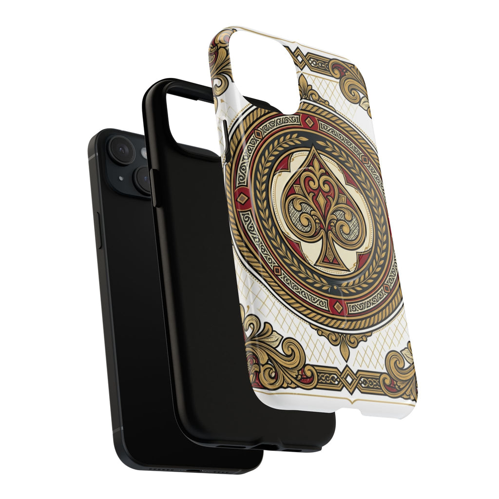 Ornate Ace of Spades Magnetic Tough Case