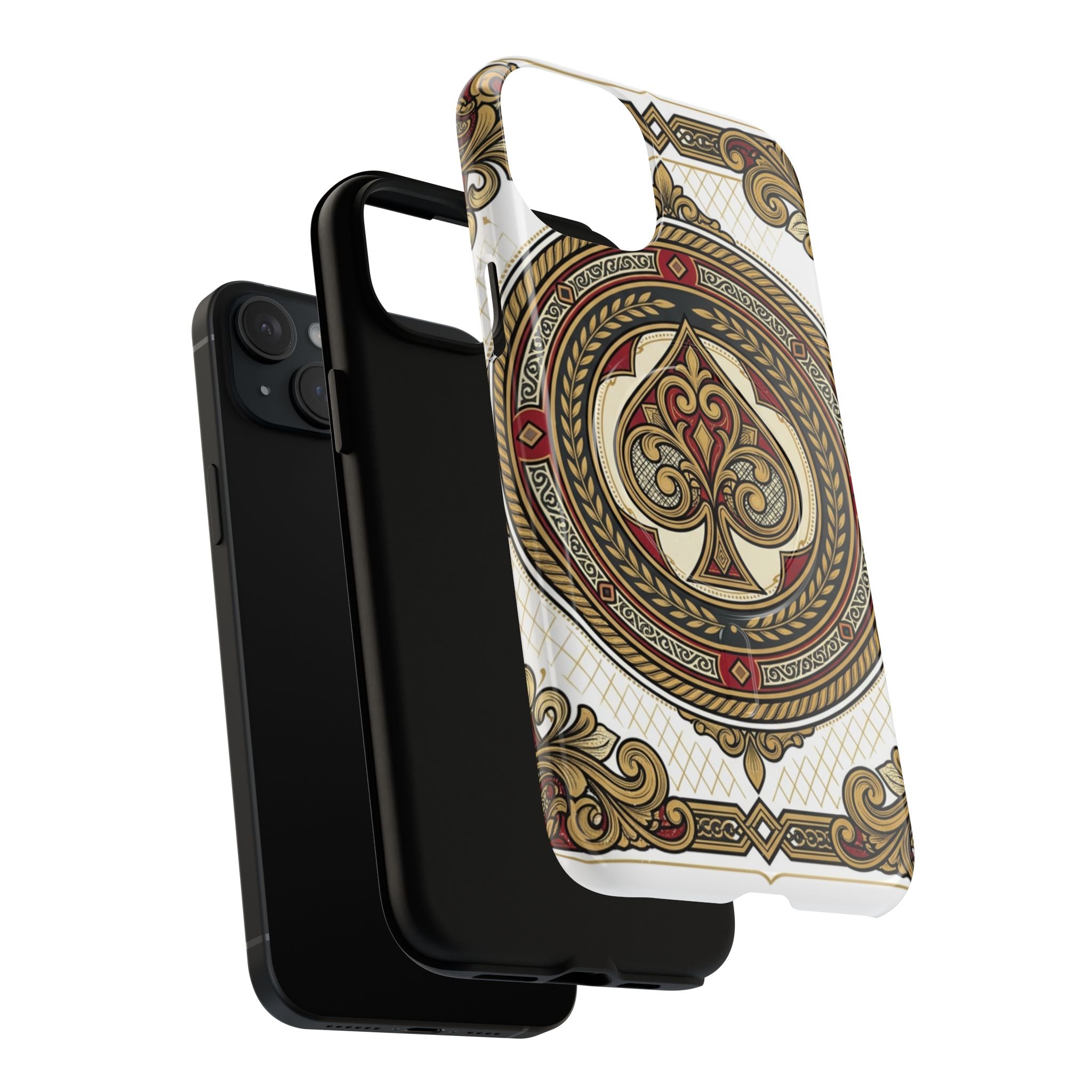 Ornate Ace of Spades Magnetic Tough Case