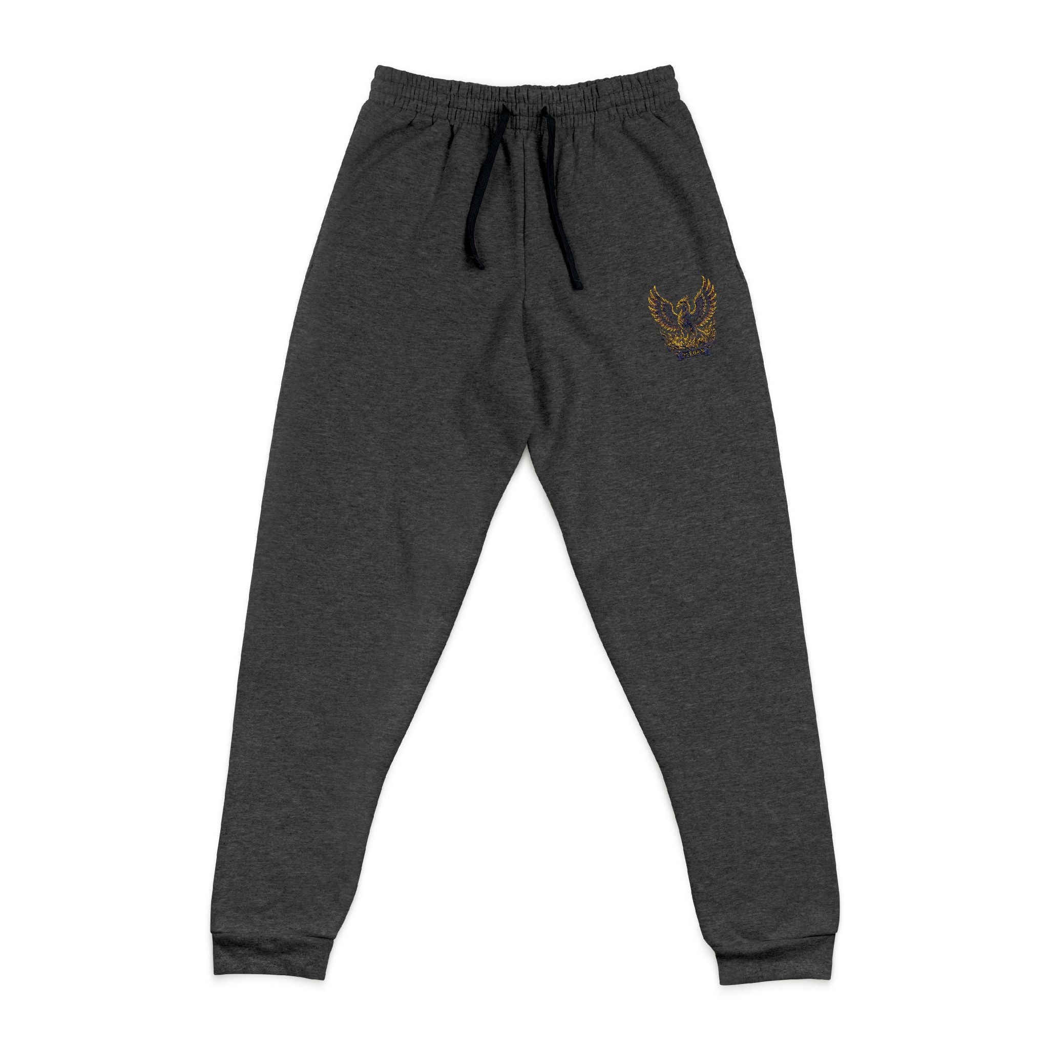 Embroidered Phoenix Joggers — Sweatpants