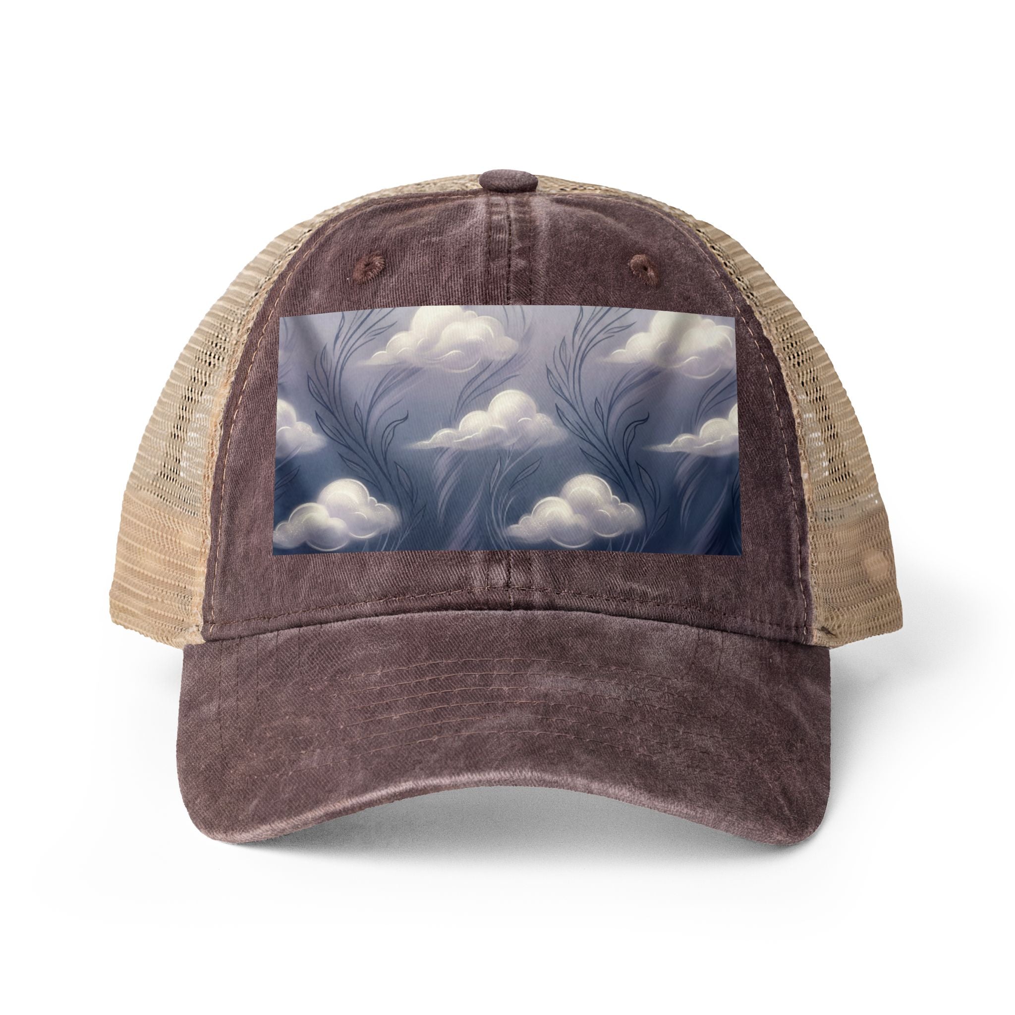 Women's Washed Mesh-Back Cap