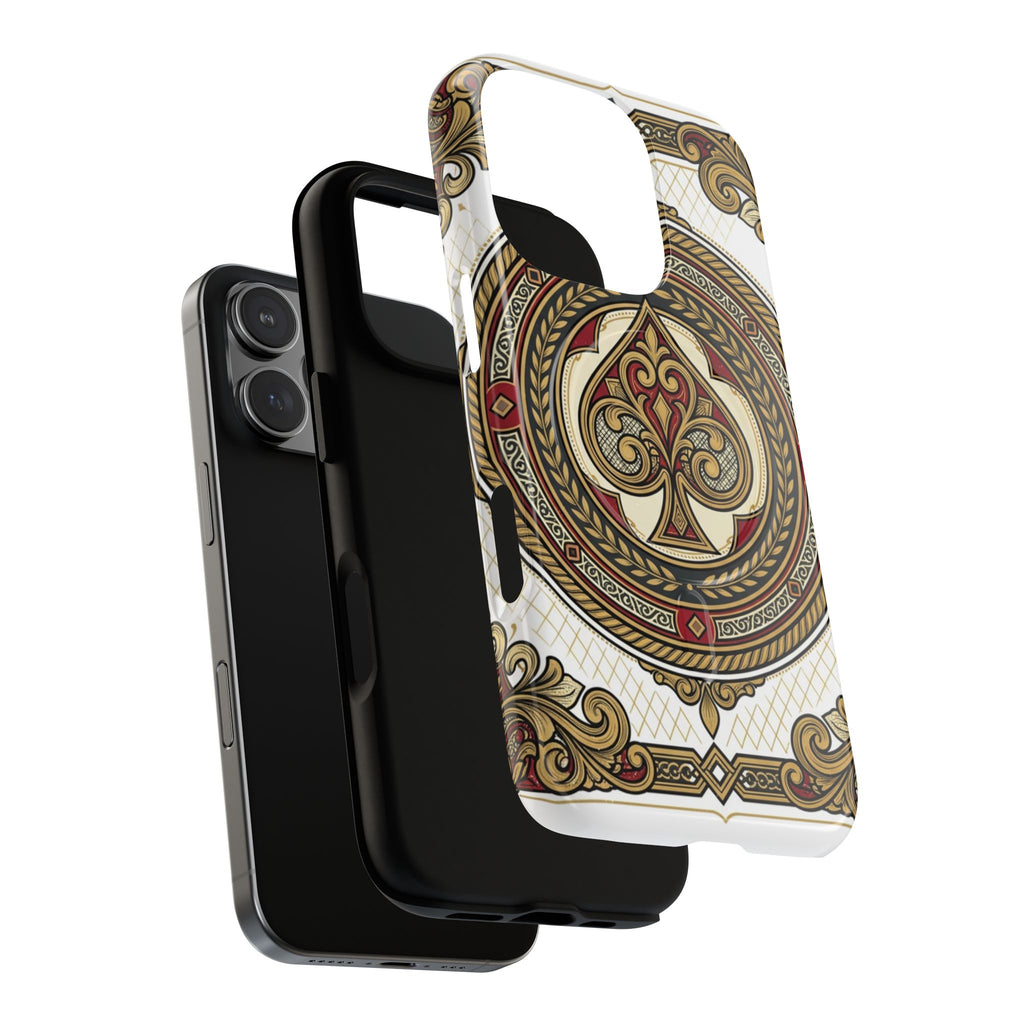 Ornate Ace of Spades Magnetic Tough Case