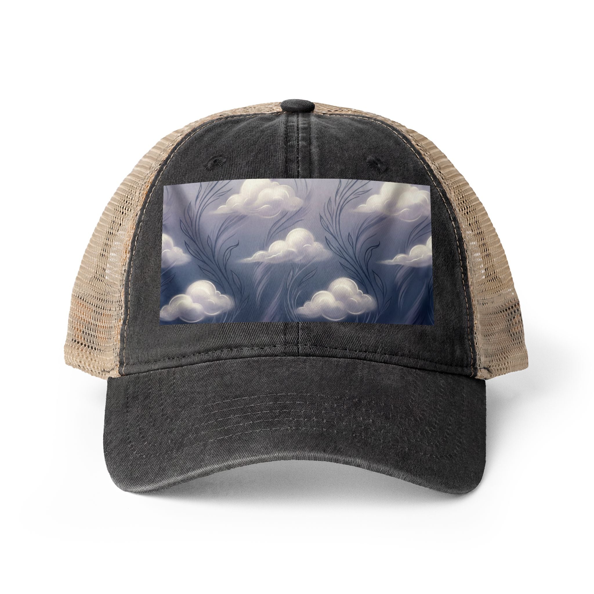 Women's Washed Mesh-Back Cap