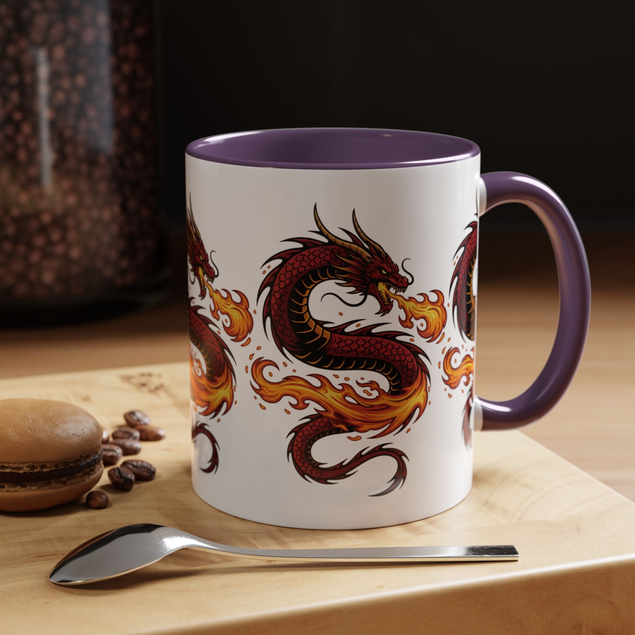 Fire Dragon Coffee Mug — Ceramic Mug (11/15 oz)