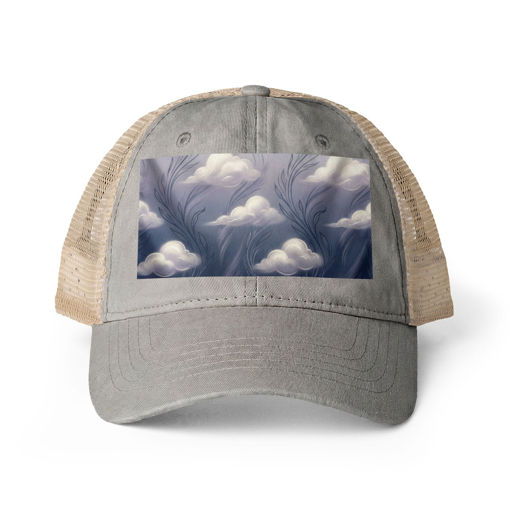 Women's Washed Mesh-Back Cap