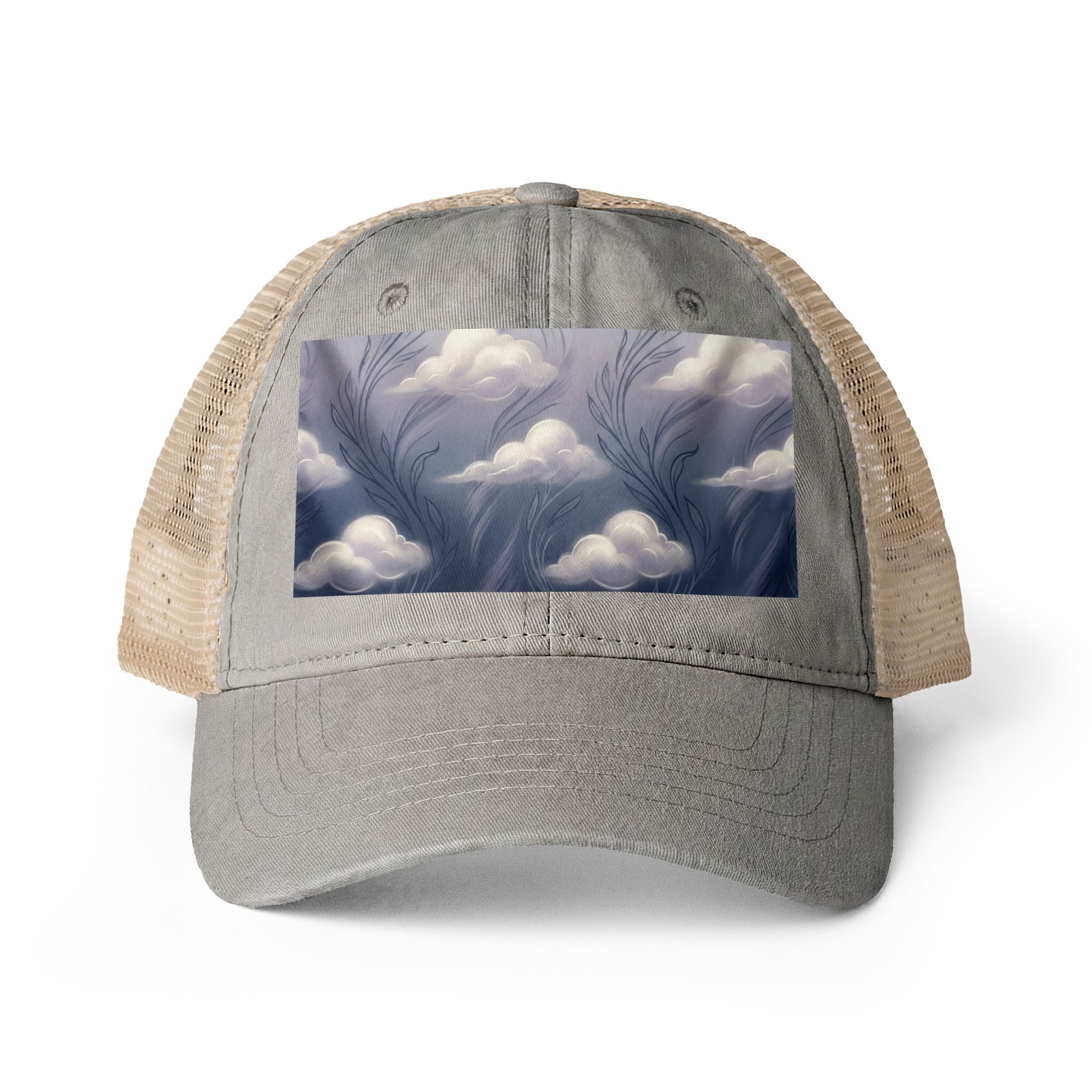 Women's Washed Mesh-Back Cap