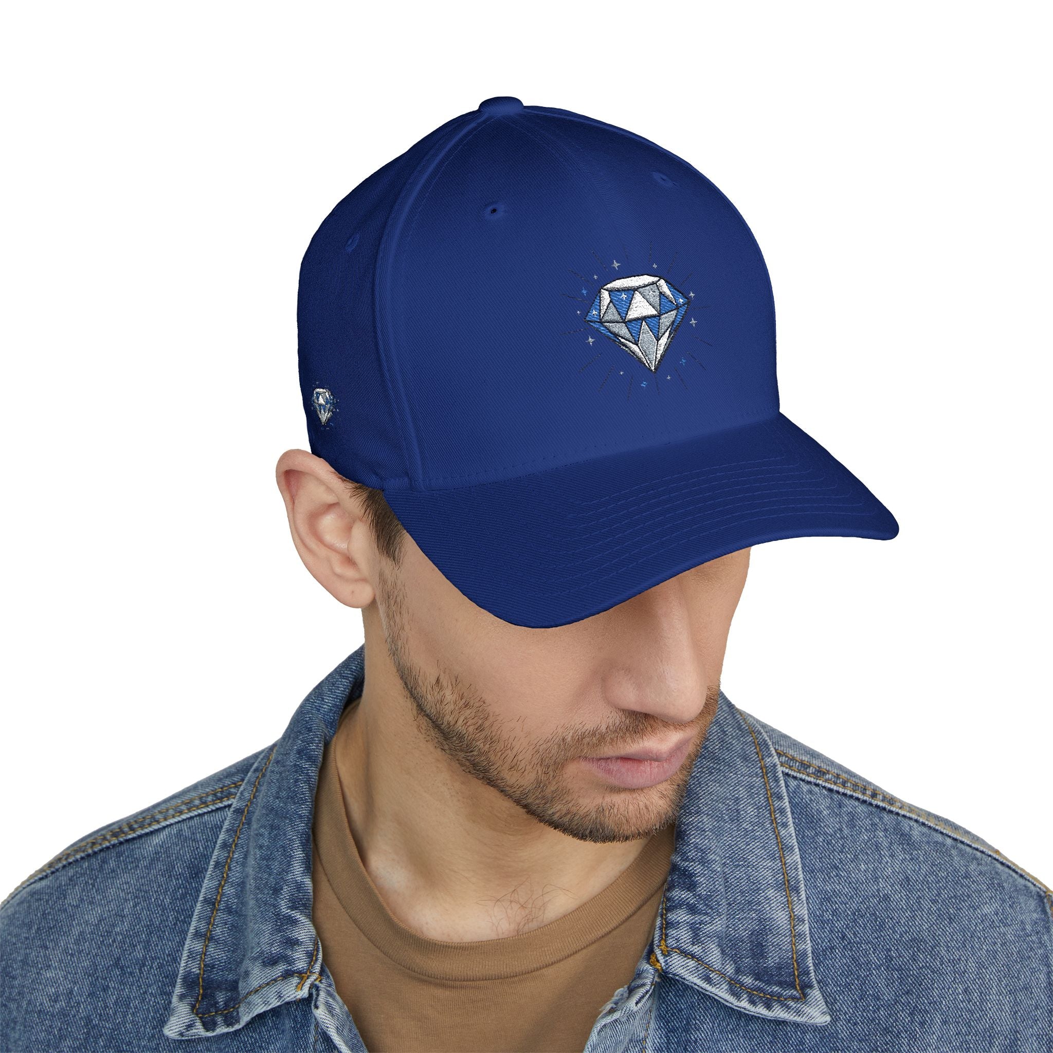 Diamond Sparkle Embroidered Cap