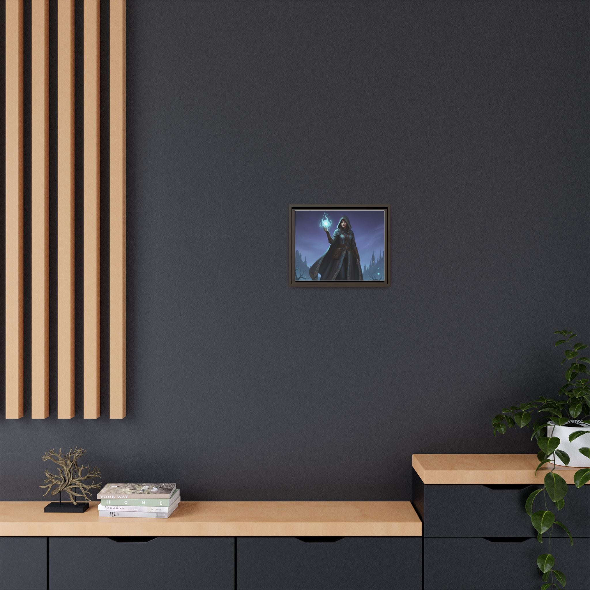 Framed Matte Canvas Wall Art