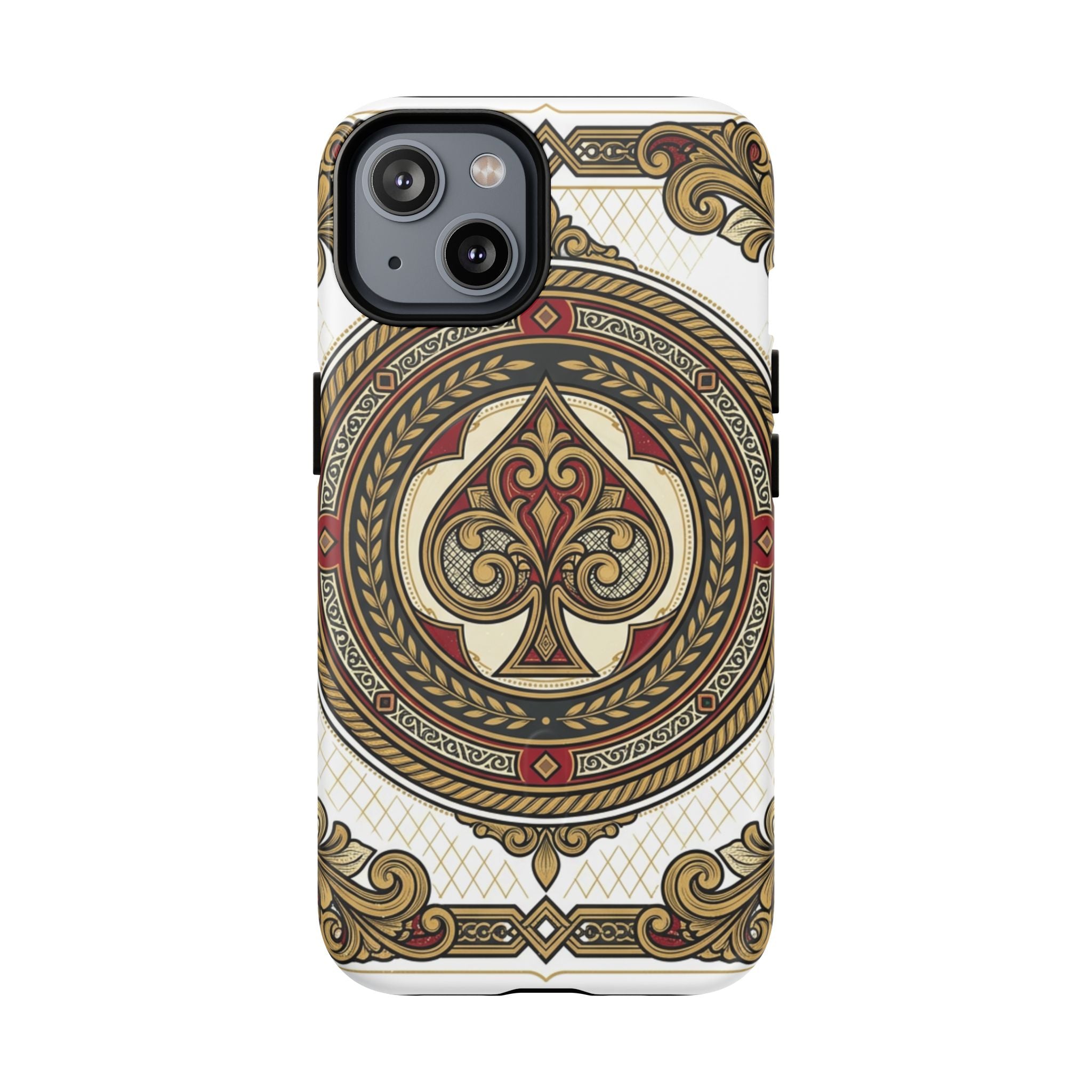 Ornate Ace of Spades Magnetic Tough Case