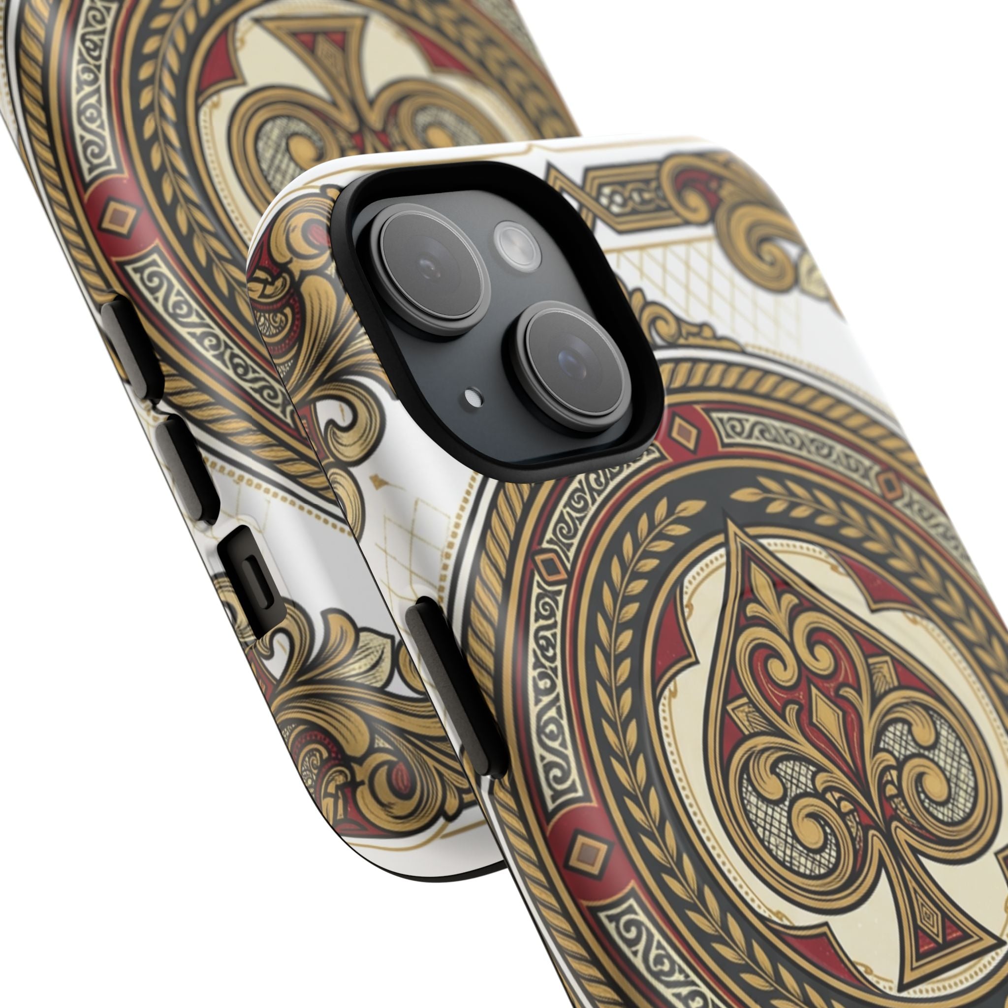 Ornate Ace of Spades Magnetic Tough Case