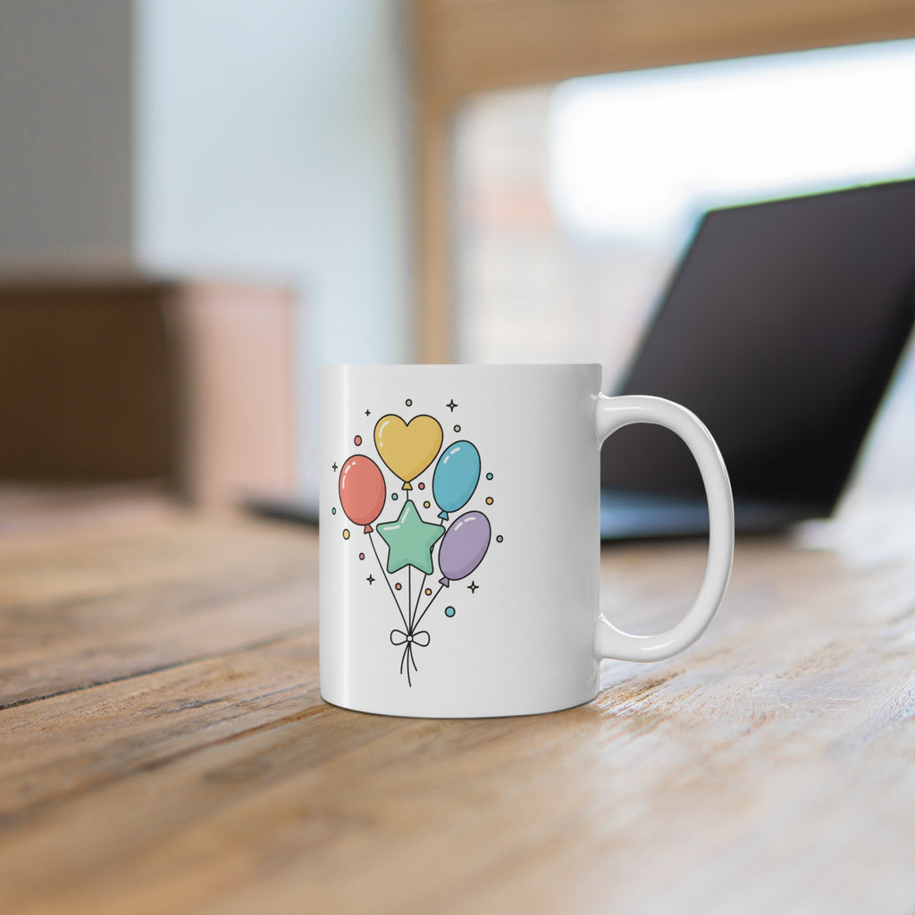 Balloon Bouquet Ceramic Mug 11oz/15oz