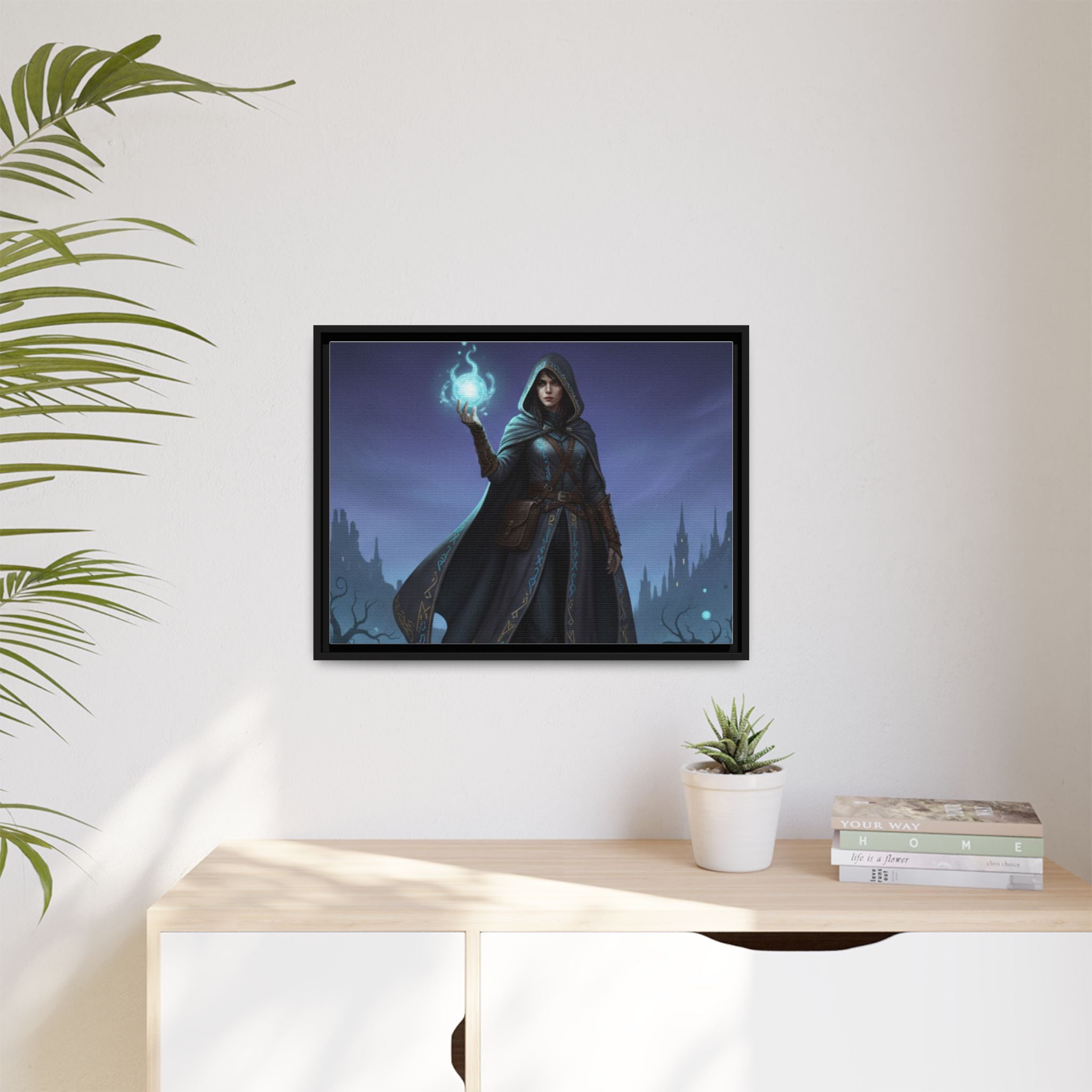 Framed Matte Canvas Wall Art
