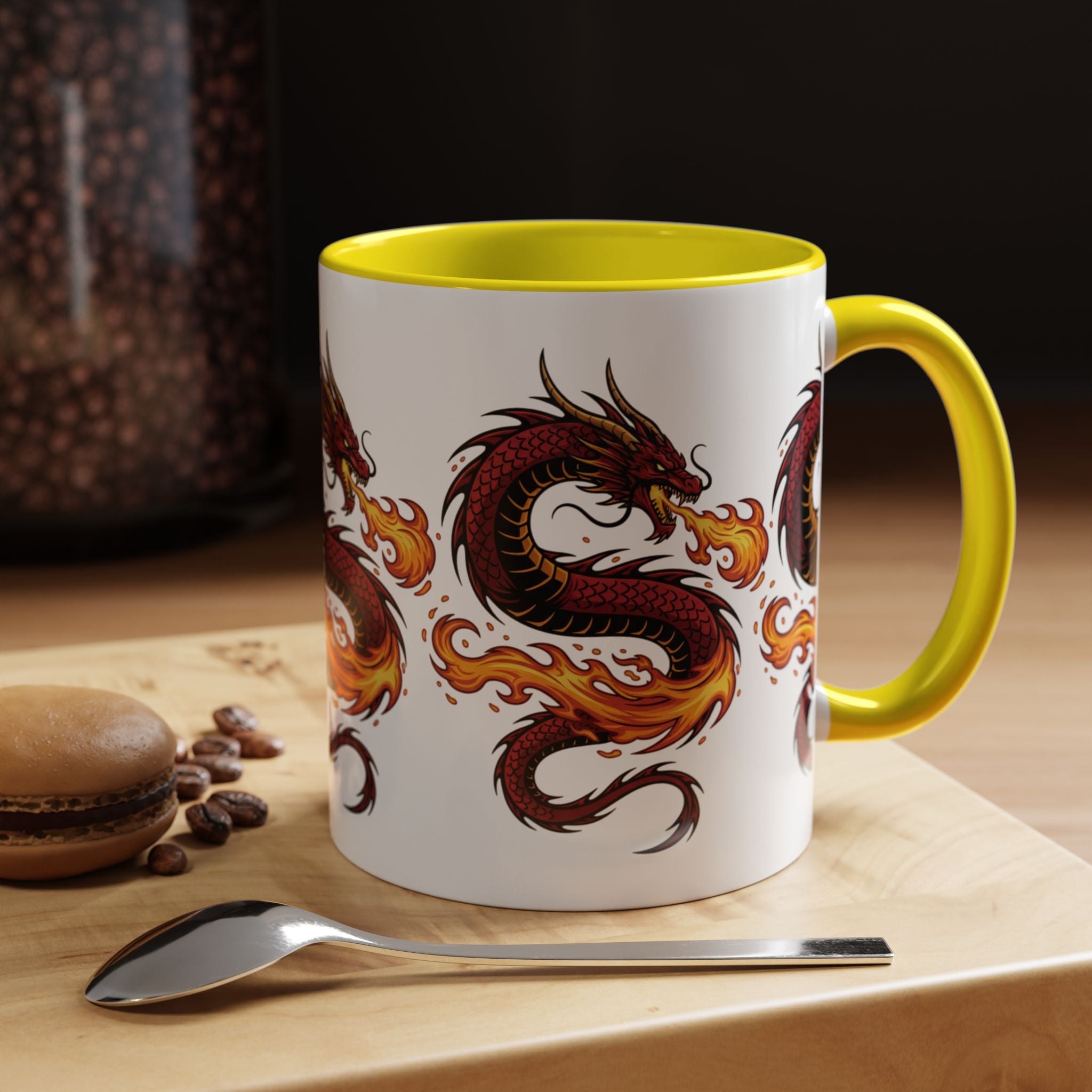 Fire Dragon Coffee Mug — Ceramic Mug (11/15 oz)