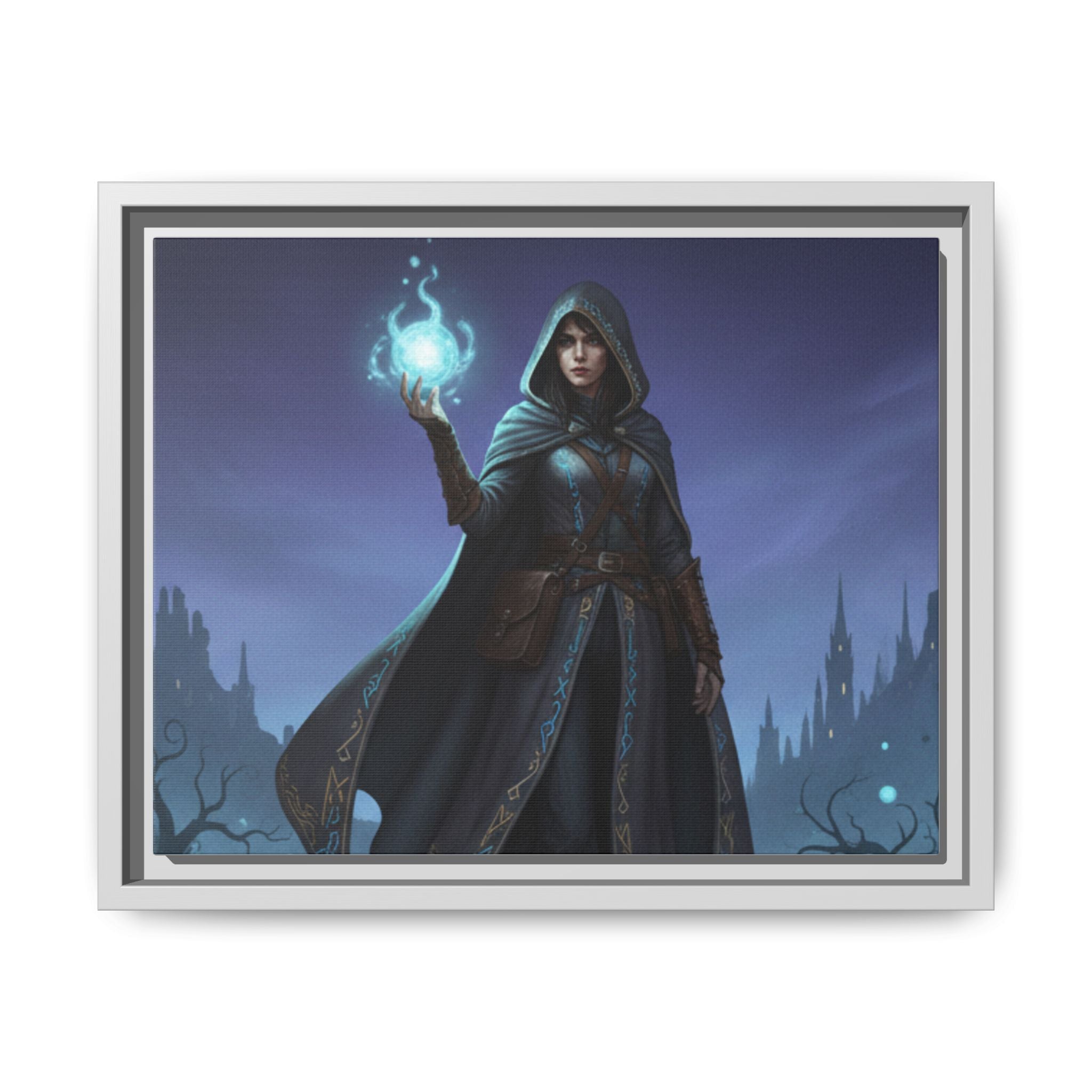 Framed Matte Canvas Wall Art