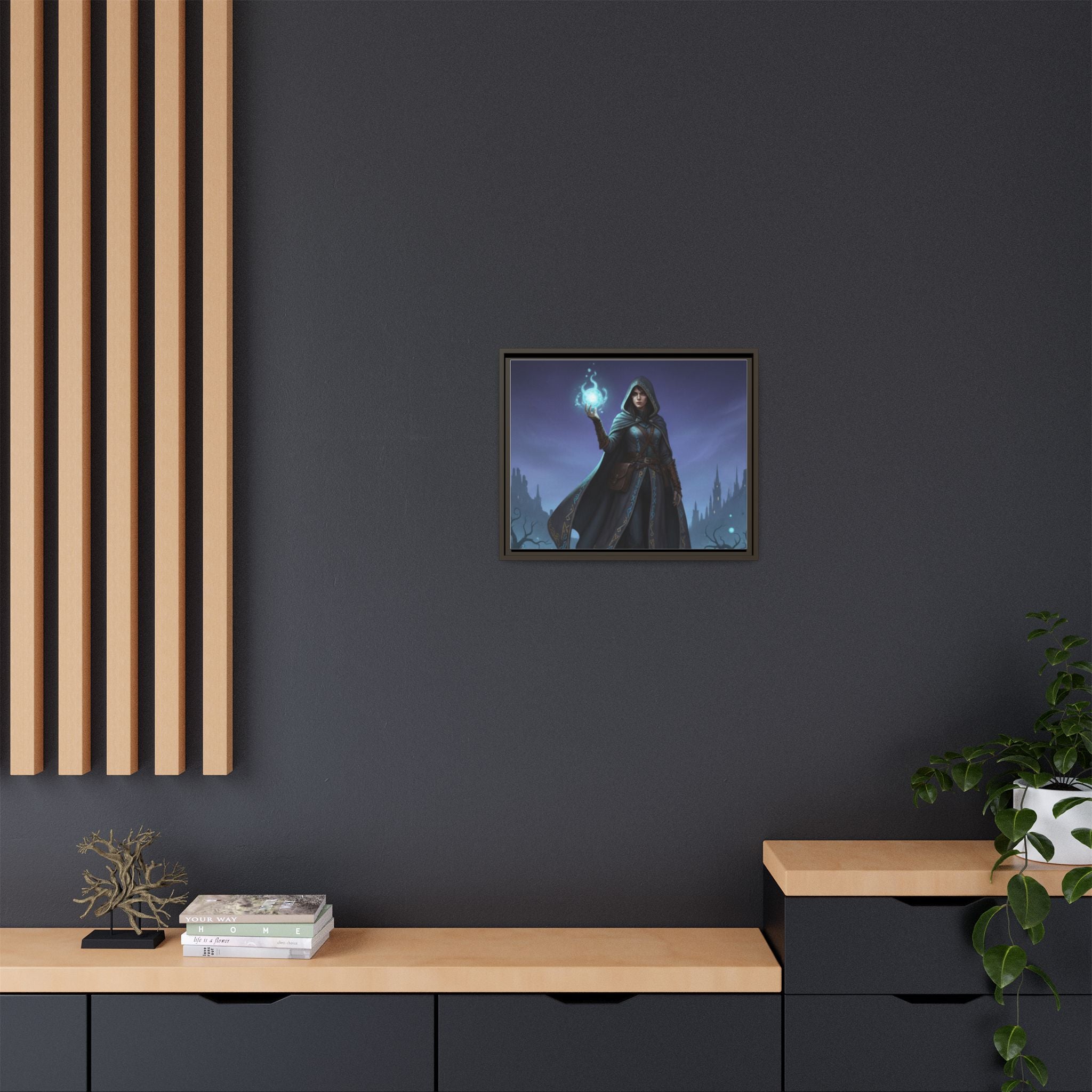 Framed Matte Canvas Wall Art