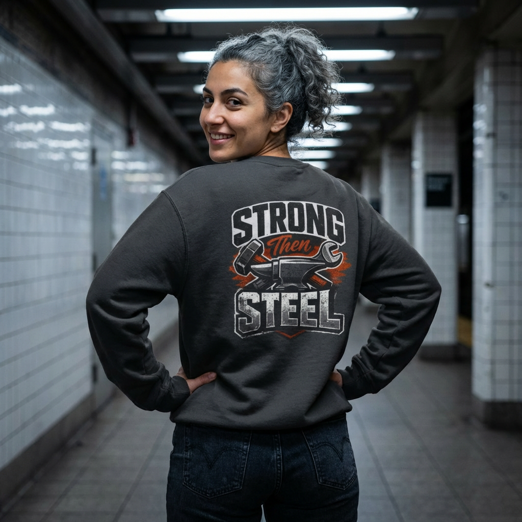 Strong Then Steel Sweatshirt