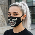 Skull Grin Face Mask