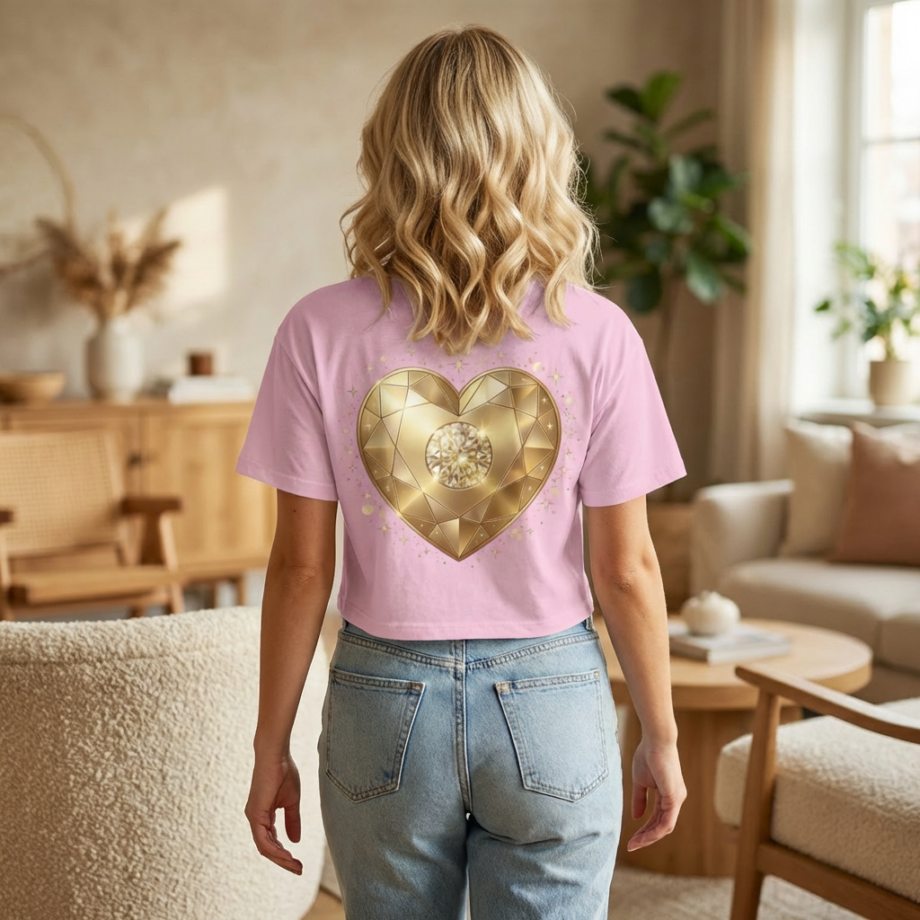 Champion Diamond Heart Luxe Tee