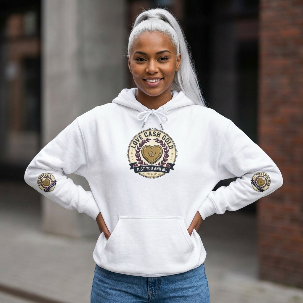 Love Cash Gold "Just You and Me" Hoodie