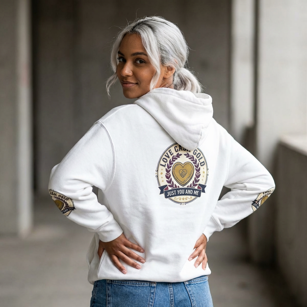 Love Cash Gold "Just You and Me" Hoodie