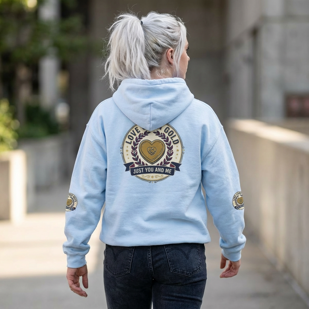 Love Cash Gold "Just You and Me" Hoodie