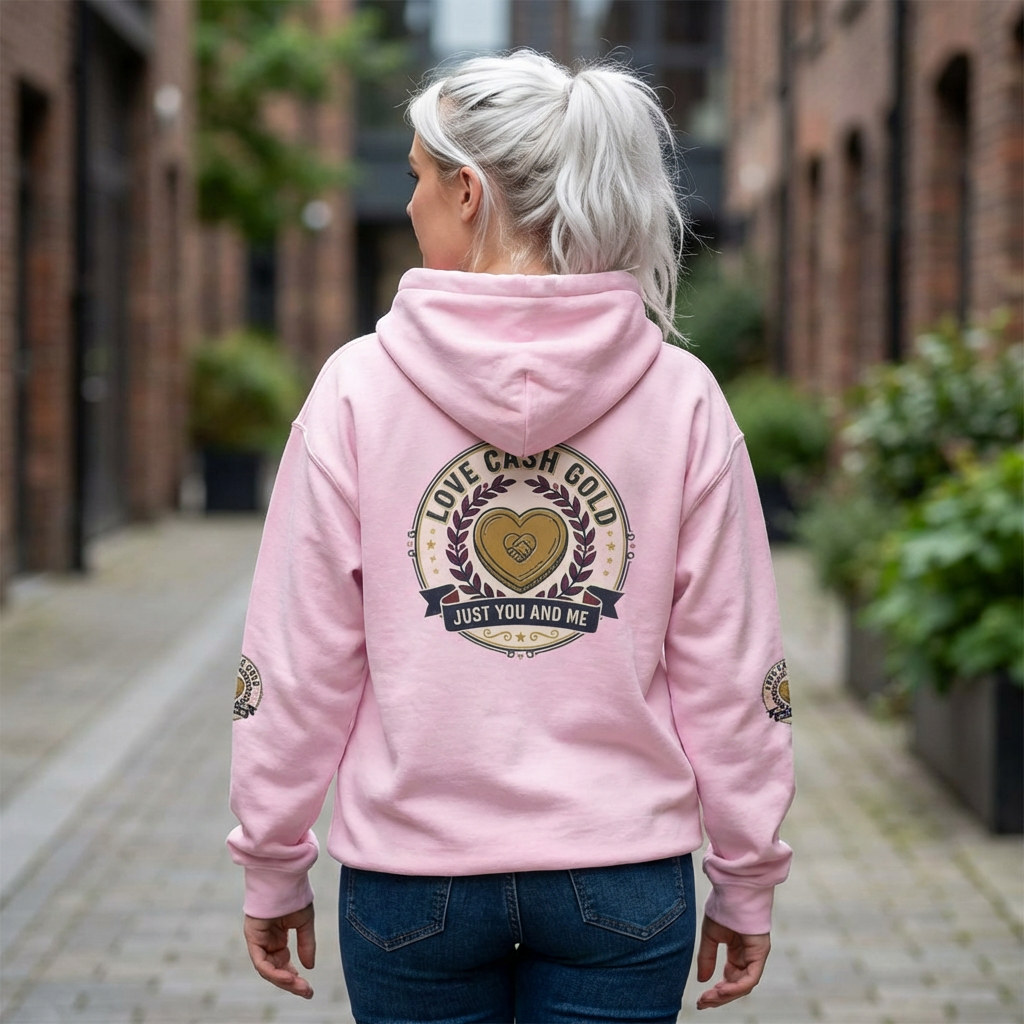 Love Cash Gold "Just You and Me" Hoodie