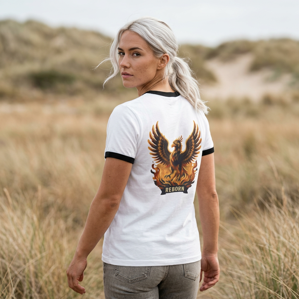 Phoenix Reborn Ringer T-Shirt