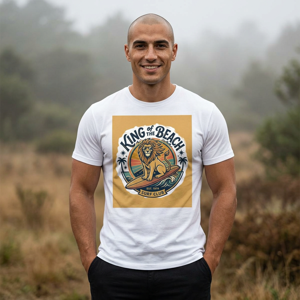 King of the Beach Surf Club T-Shirt