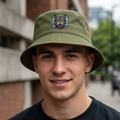 Wolf Face Bucket Hat