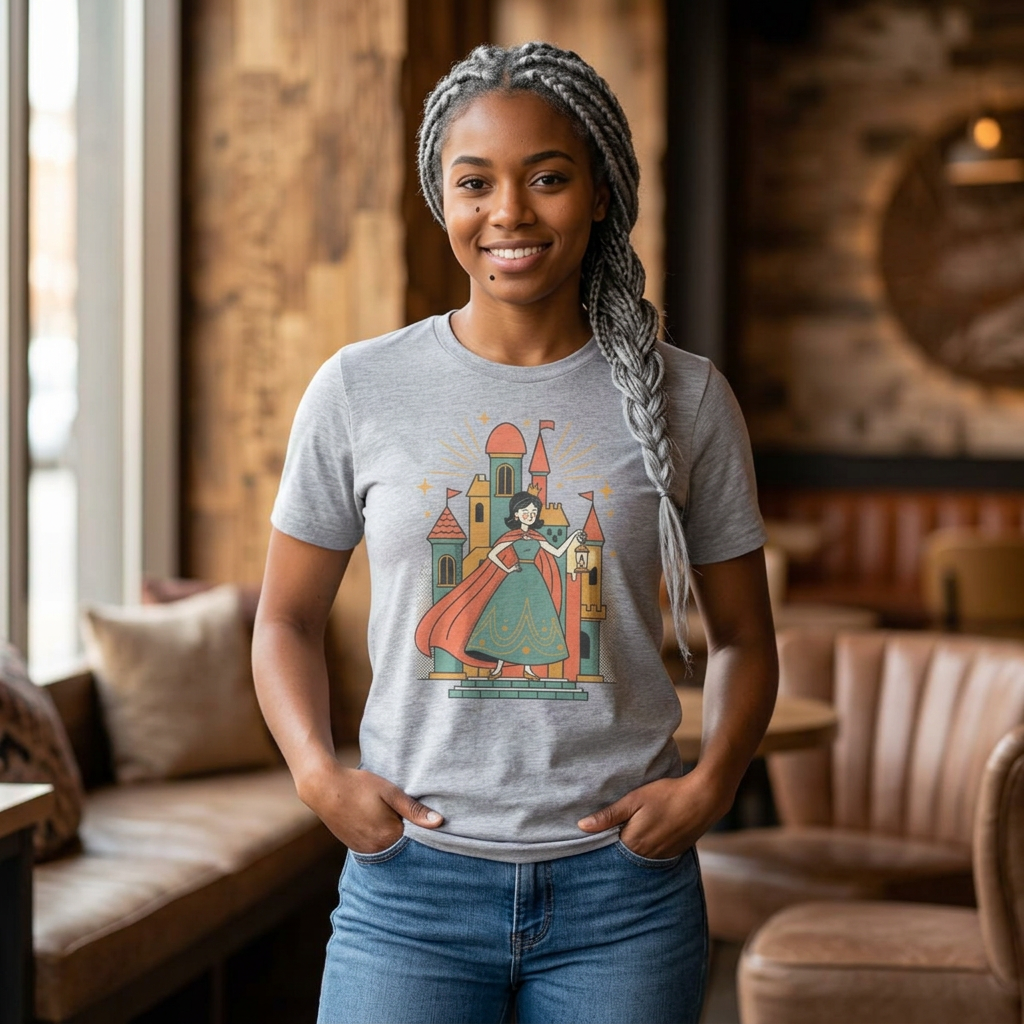 Fairy Tale Princess Castle T‑Shirt