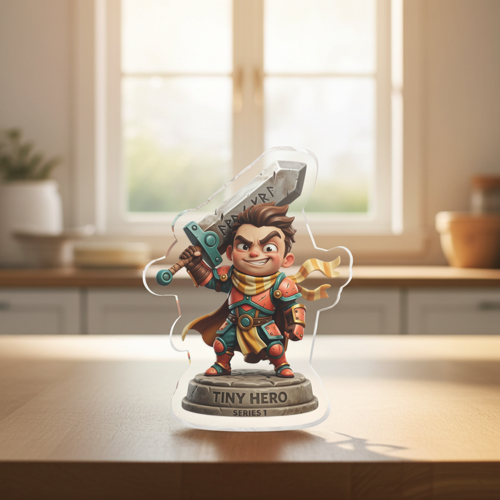 Tiny Hero Acrylic Statue