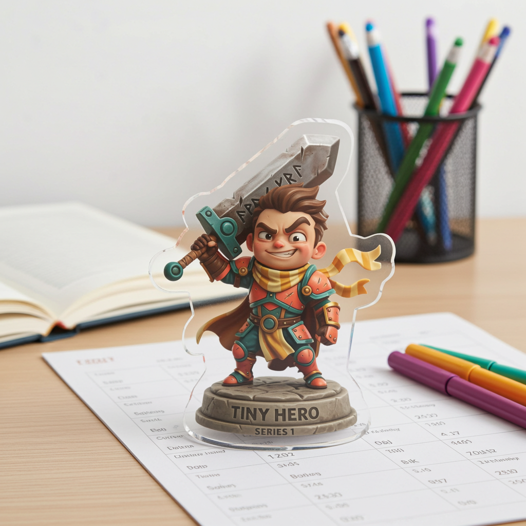 Tiny Hero Acrylic Statue