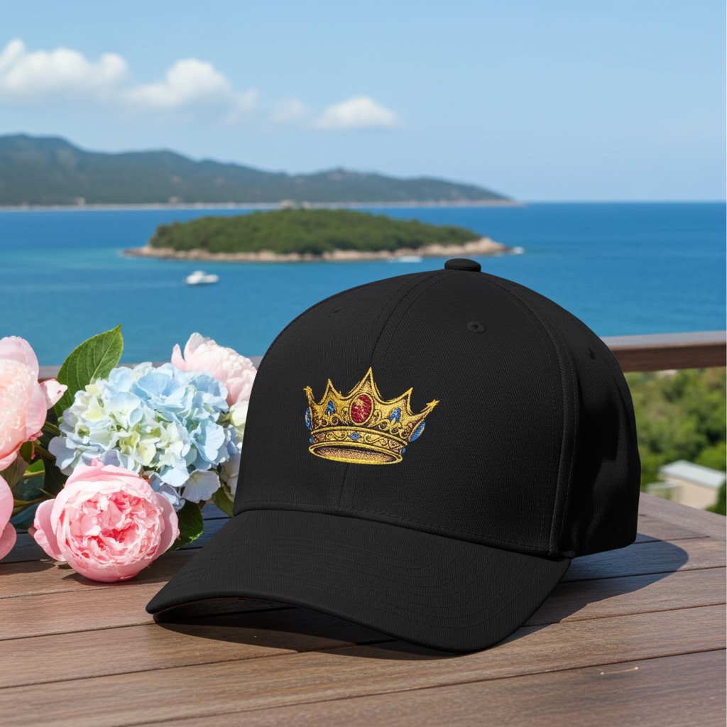 Royal Gold Crown Cap