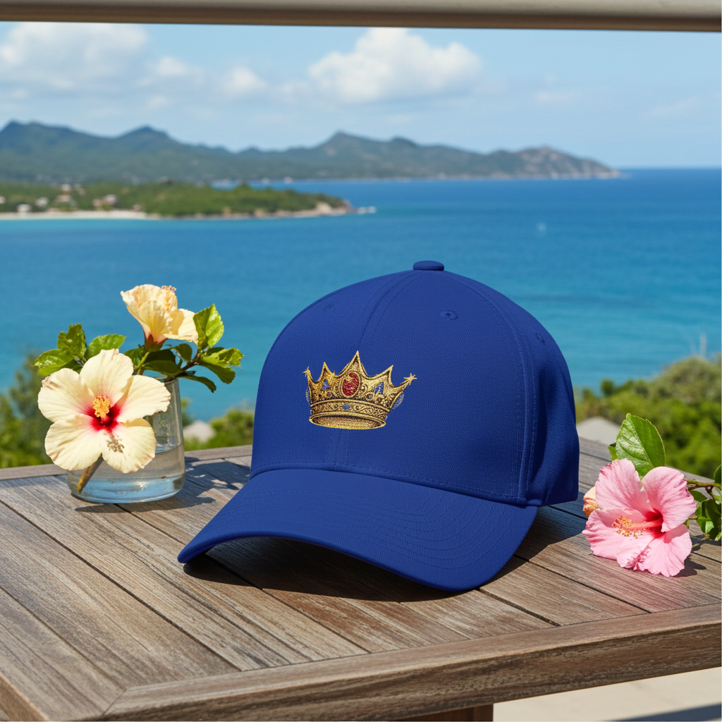 Royal Gold Crown Cap