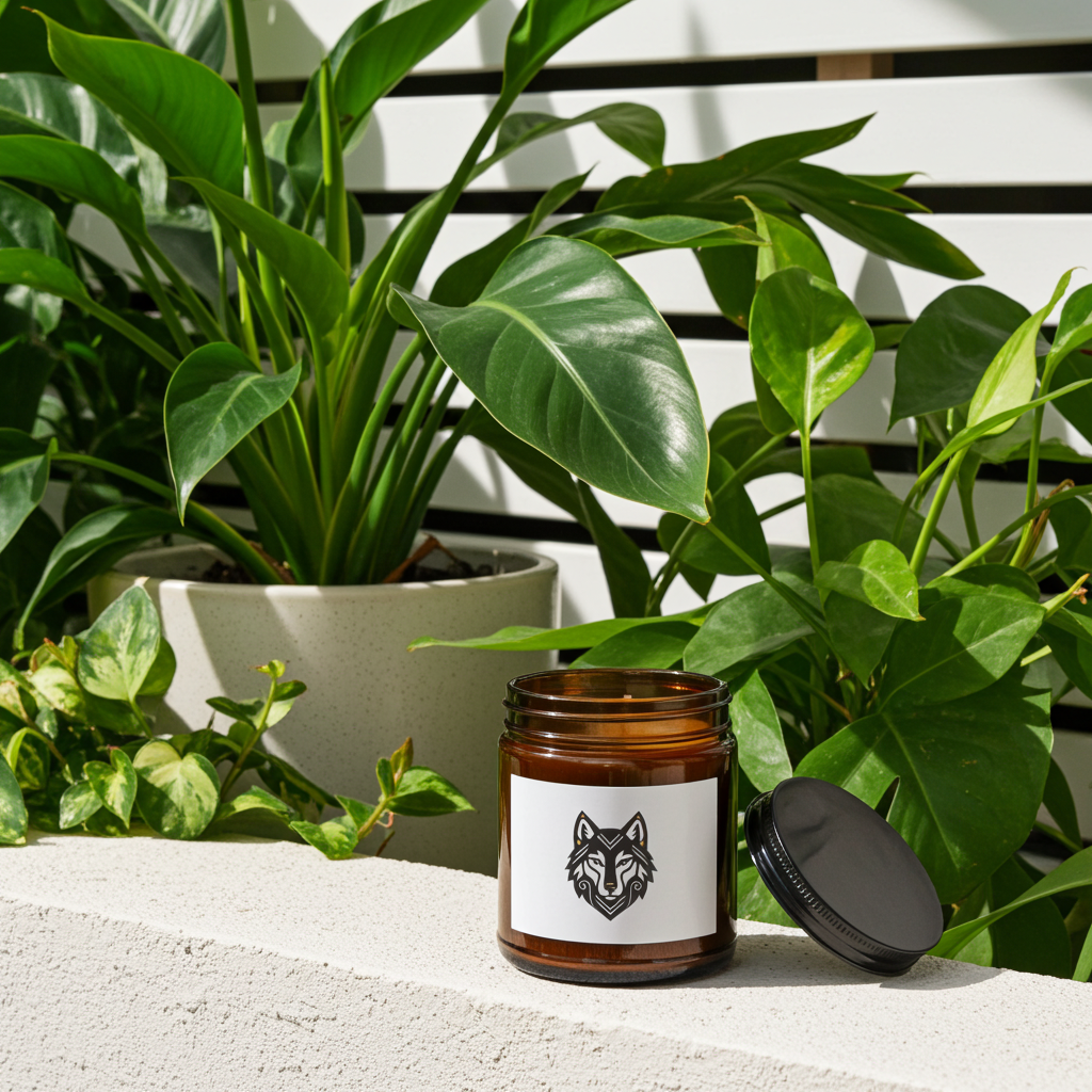 Wolf Ember Soy Candle (4oz & 9oz)