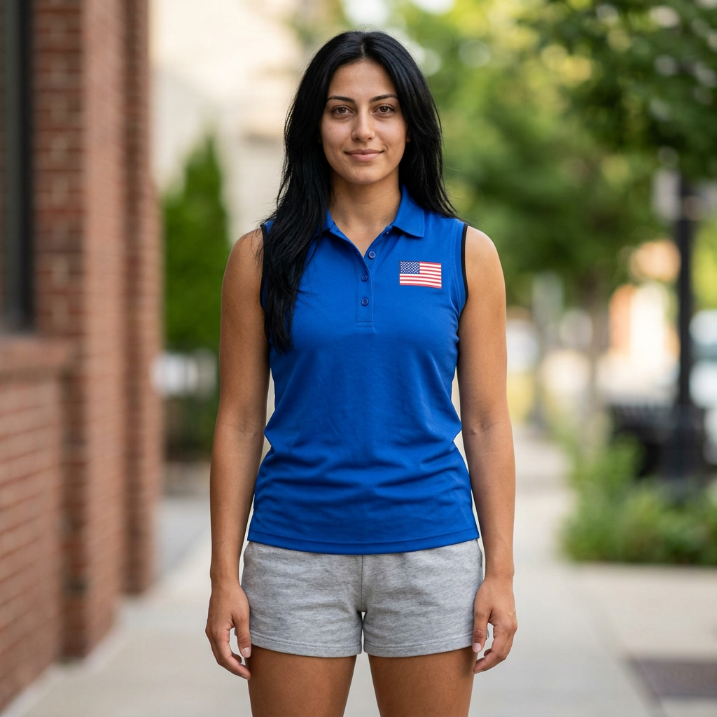 Women's Sleeveless Polo