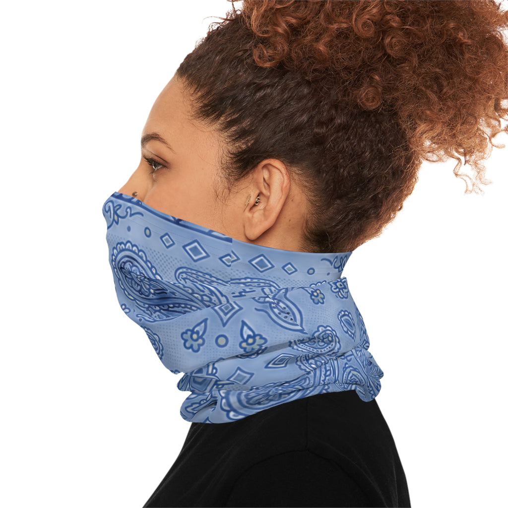 Blue Bandana Neck Gaiter