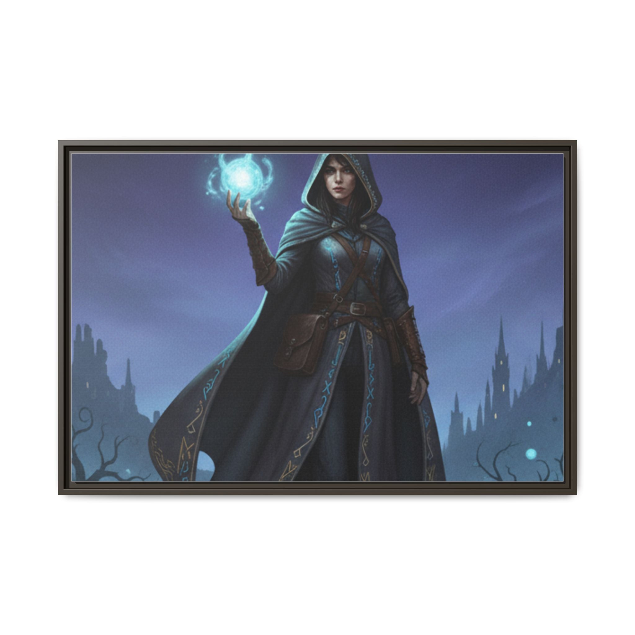 Framed Matte Canvas Wall Art
