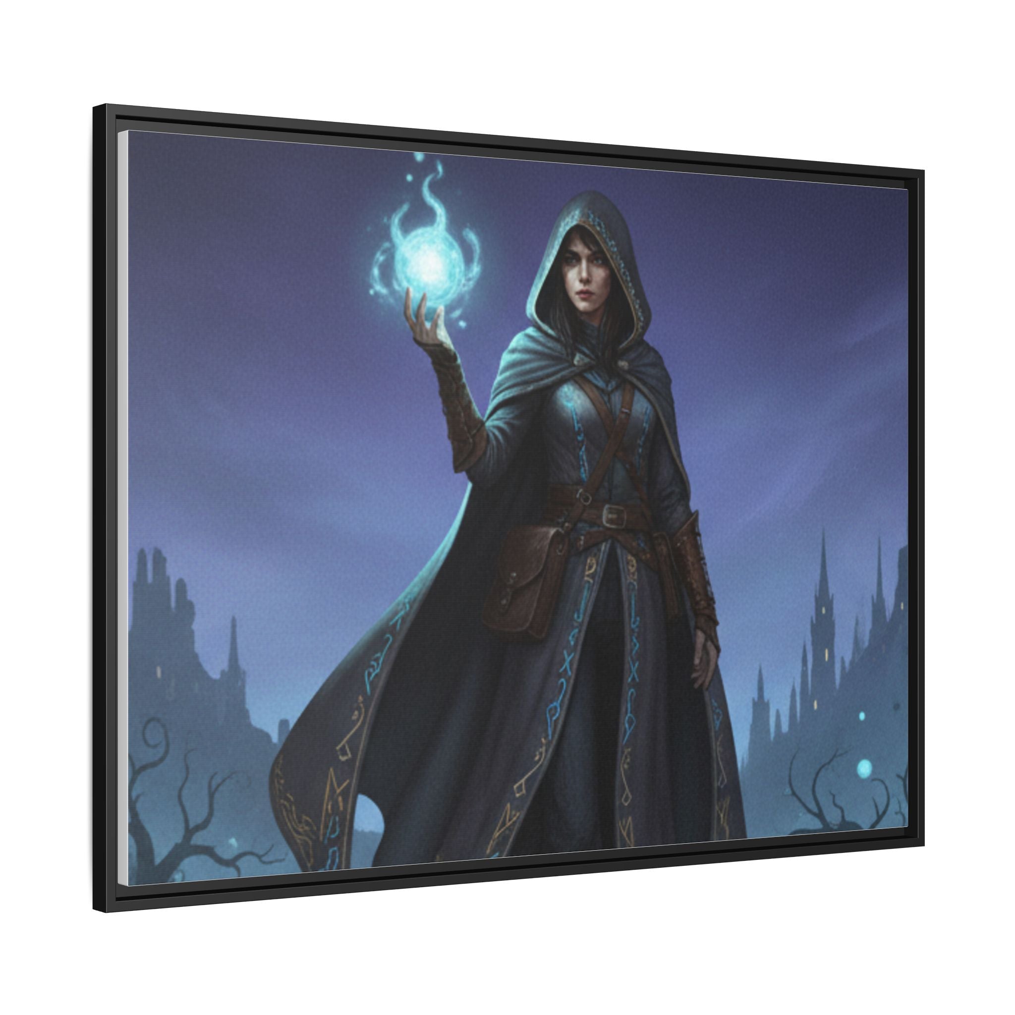 Framed Matte Canvas Wall Art