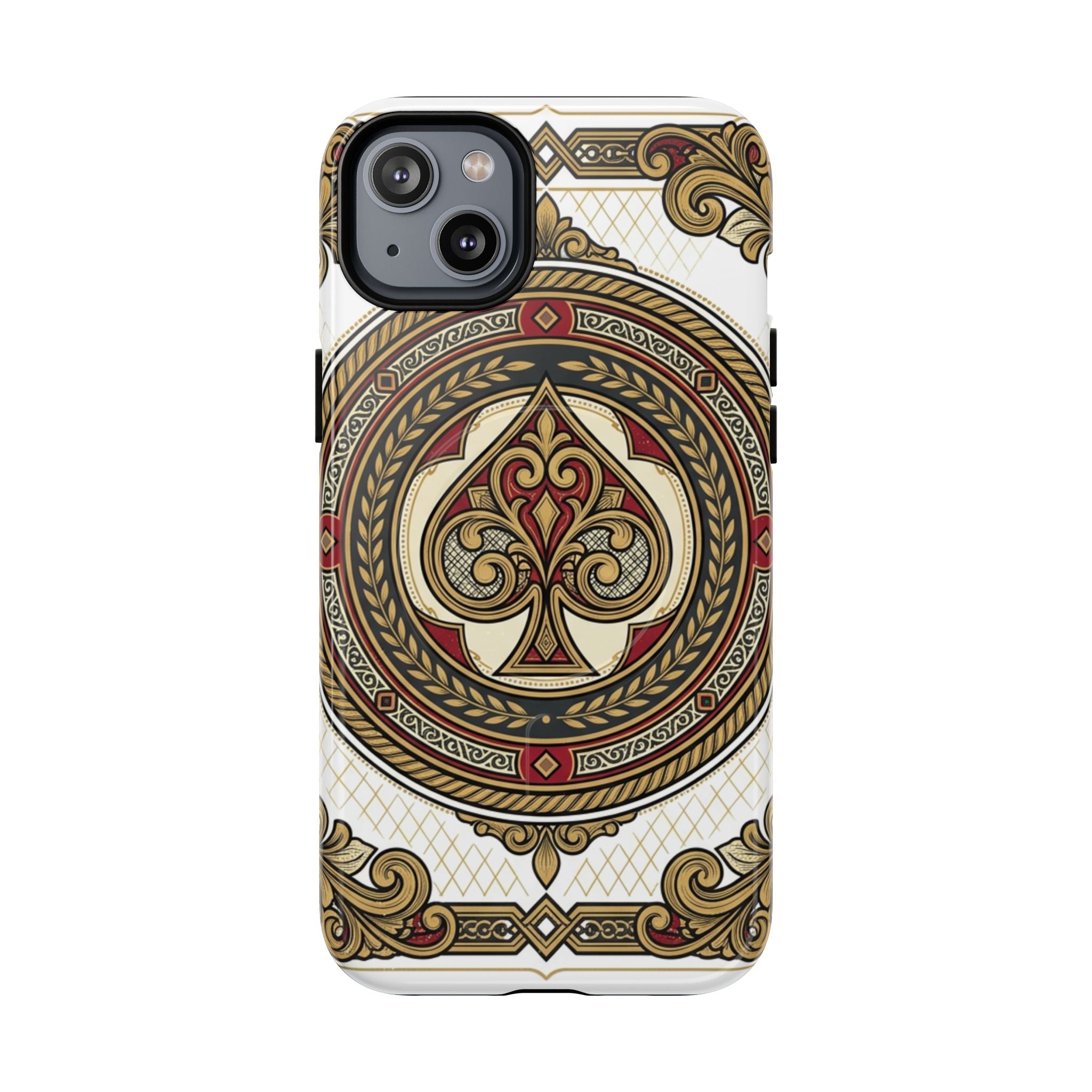 Ornate Ace of Spades Magnetic Tough Case