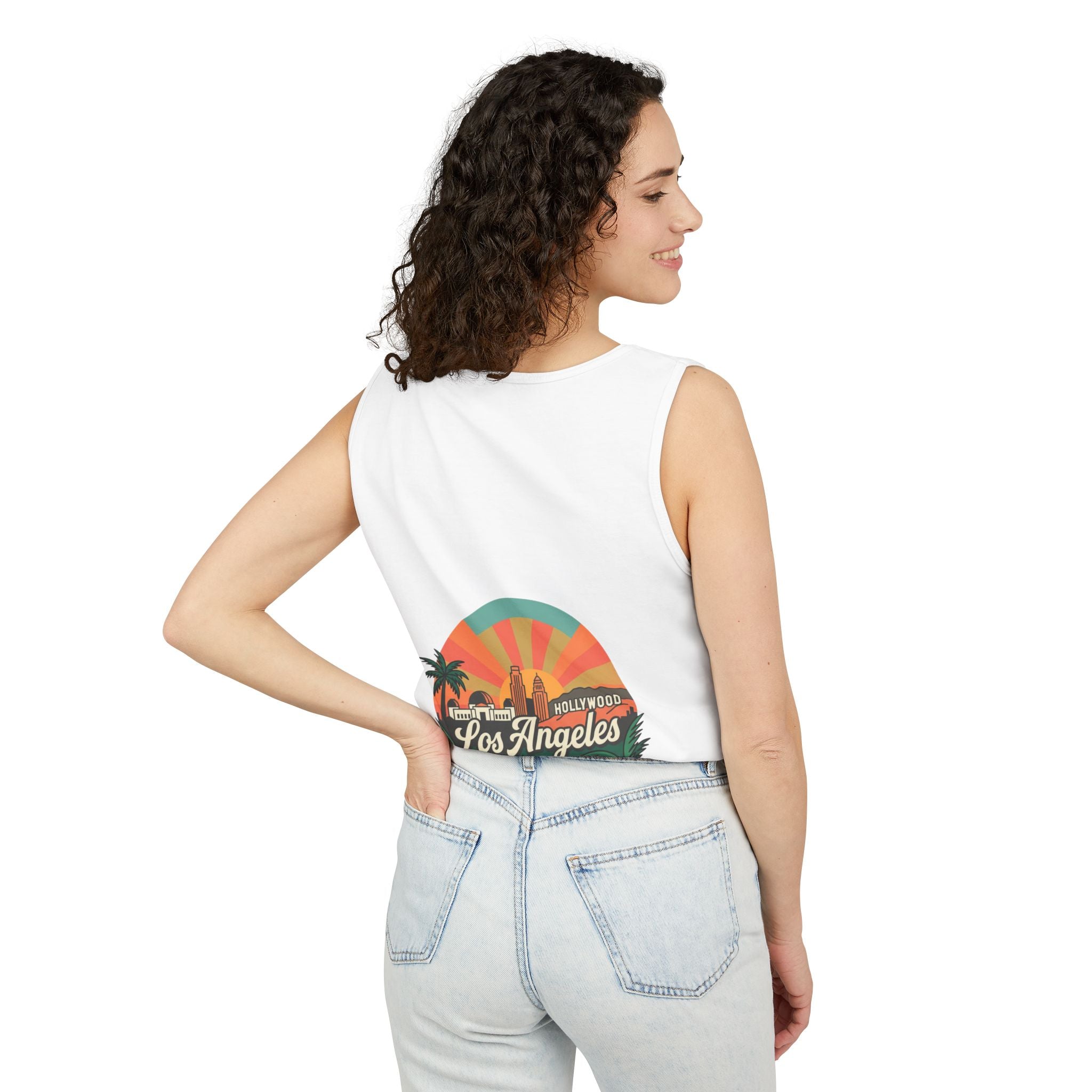 Los Angeles Retro Sunset Tank Top