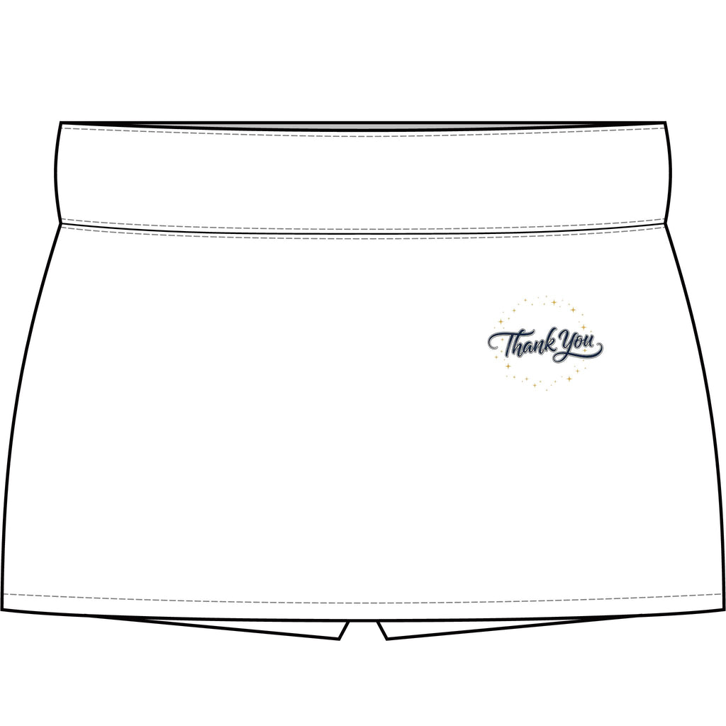 Embroidered Women's Tennis Skort