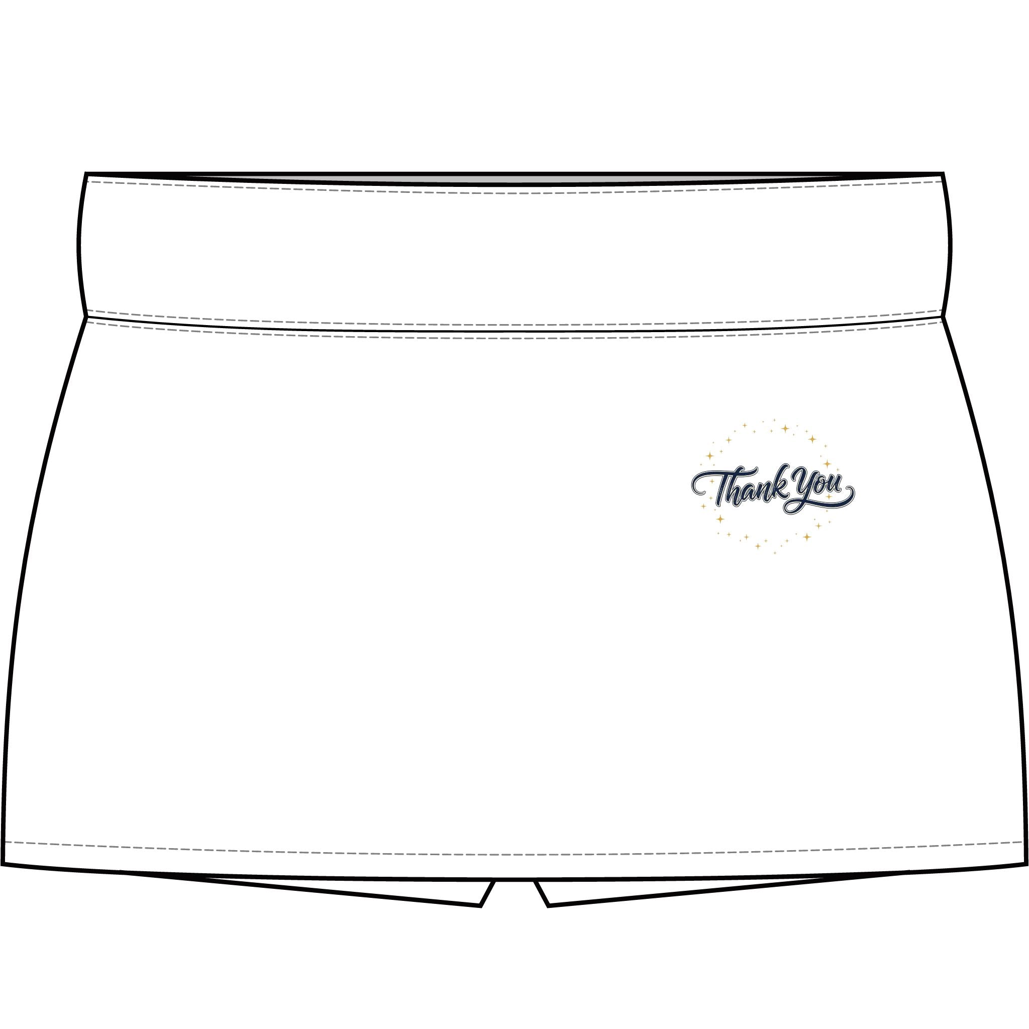 Embroidered Women's Tennis Skort