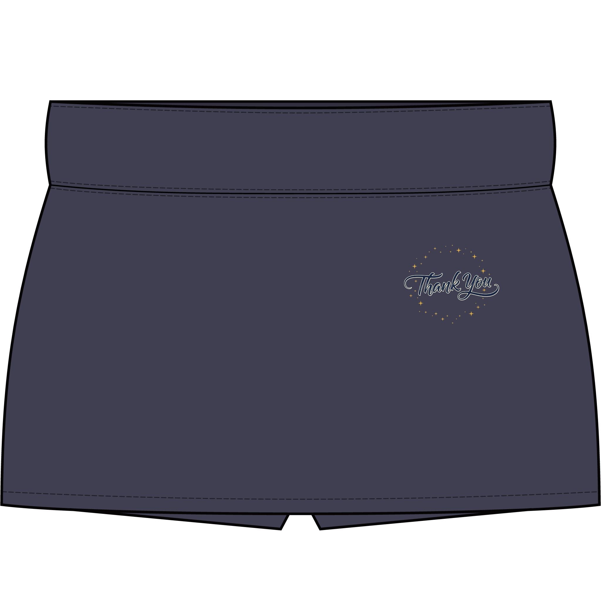 Embroidered Women's Tennis Skort