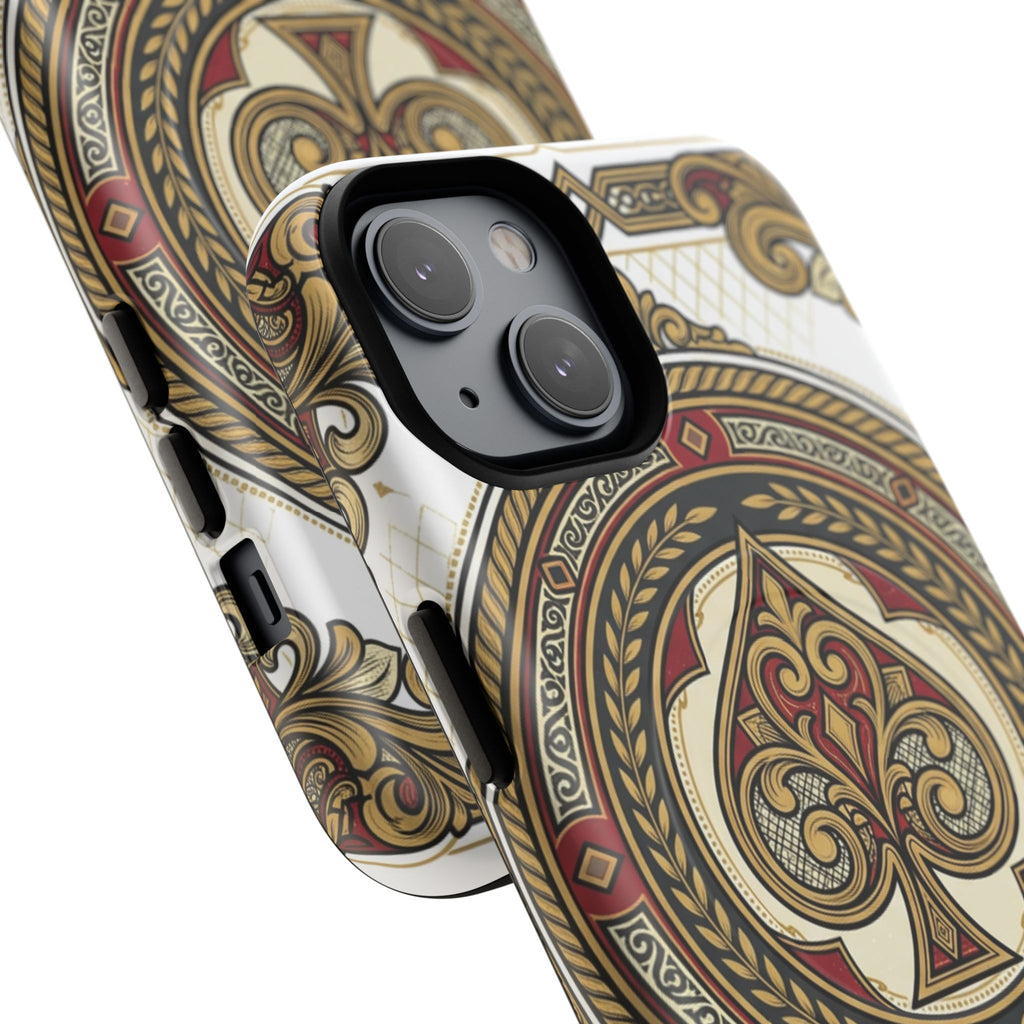 Ornate Ace of Spades Magnetic Tough Case