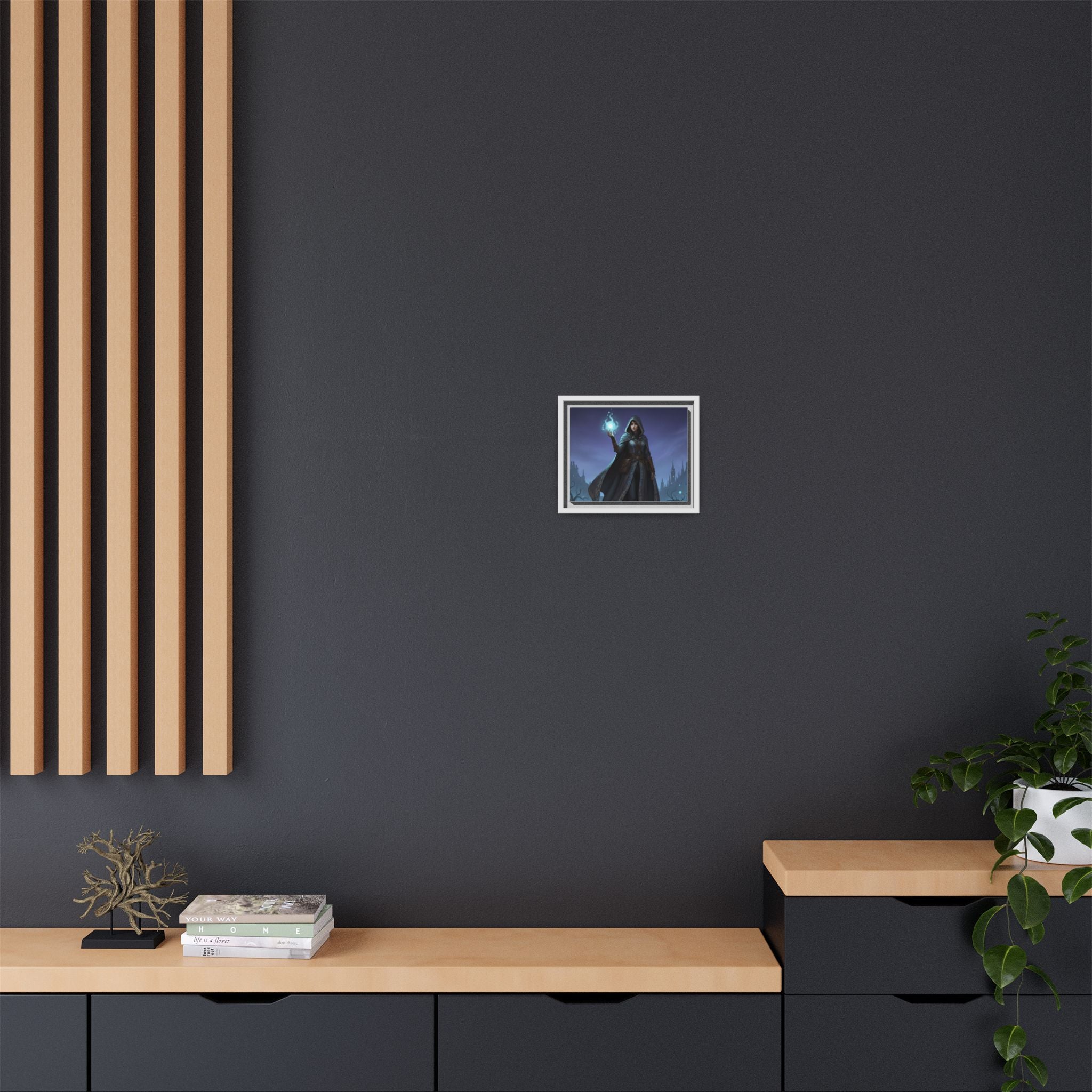 Framed Matte Canvas Wall Art