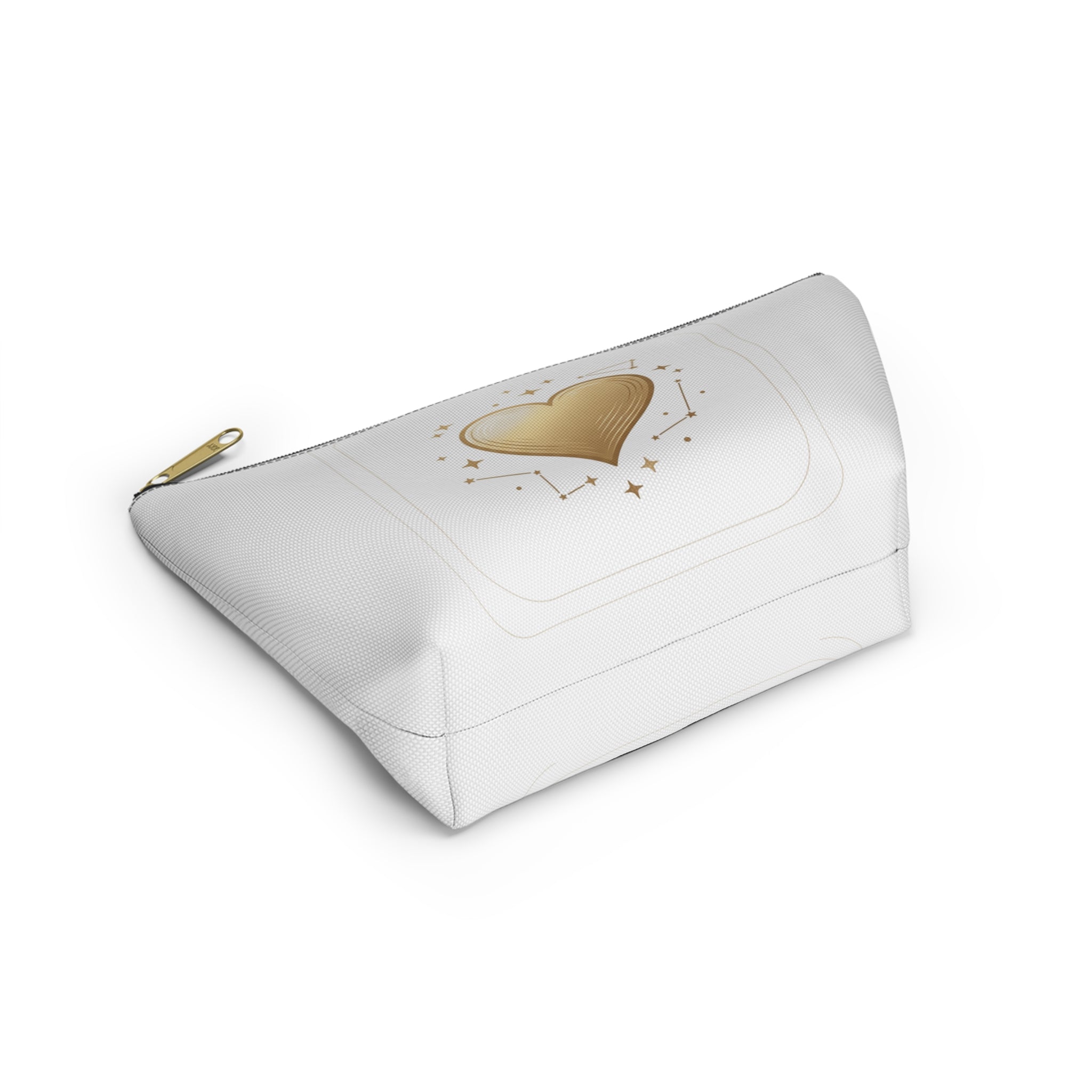 Gold Heart Constellation Accessory Pouch