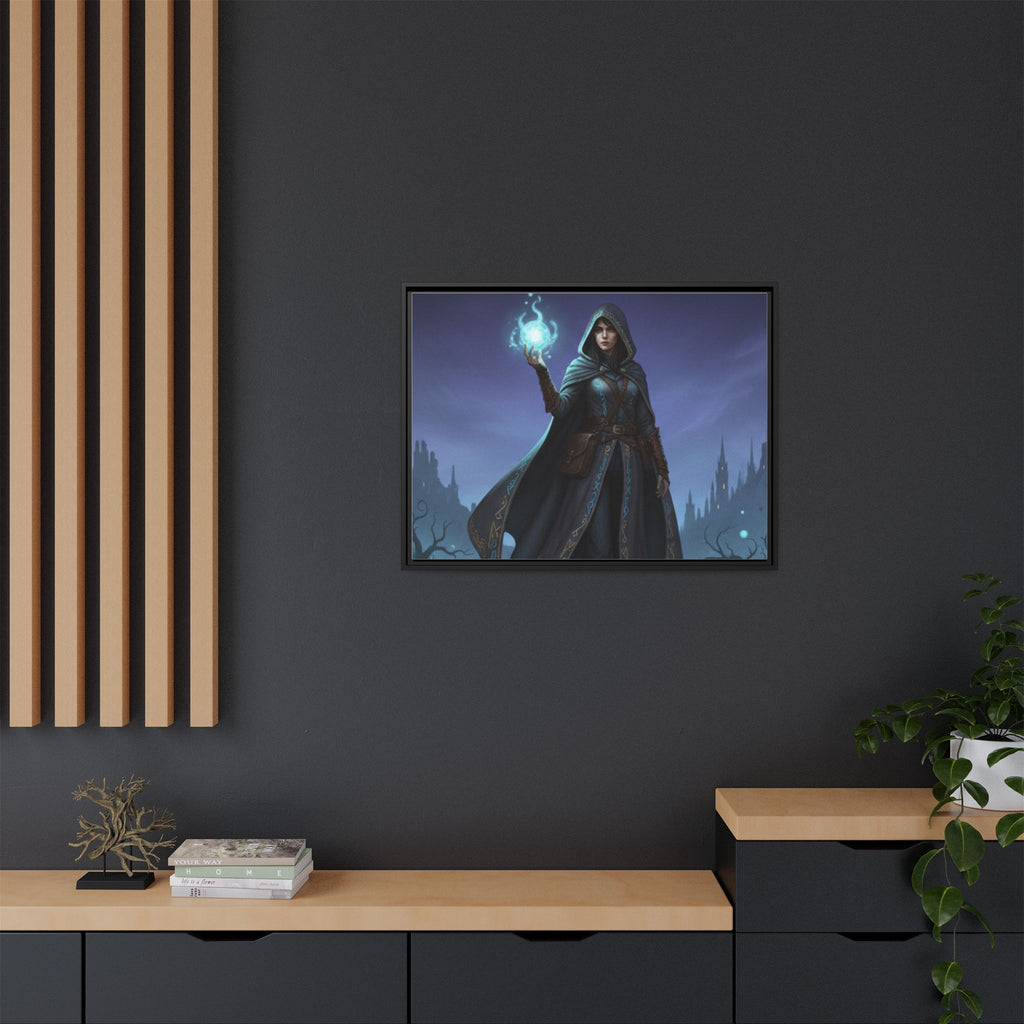 Framed Matte Canvas Wall Art
