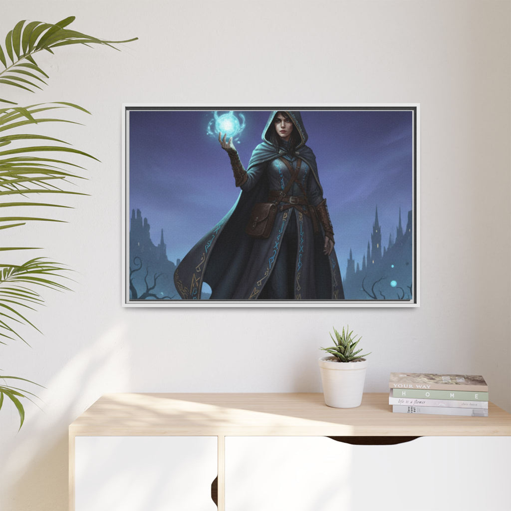 Framed Matte Canvas Wall Art